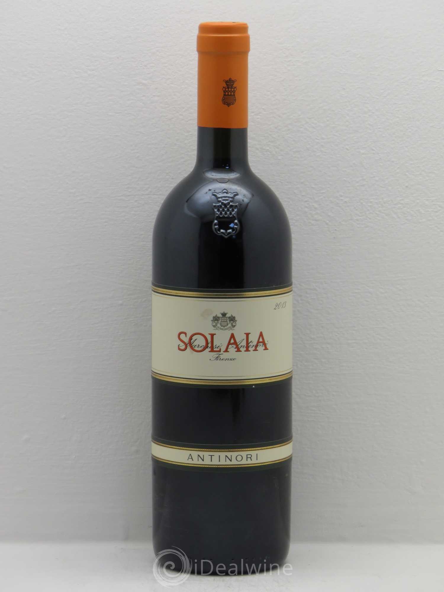 Toscana IGT Solaia Tenuta Tignanello - Marchesi Antinori 2013 - Lot de 1 bouteille - 0