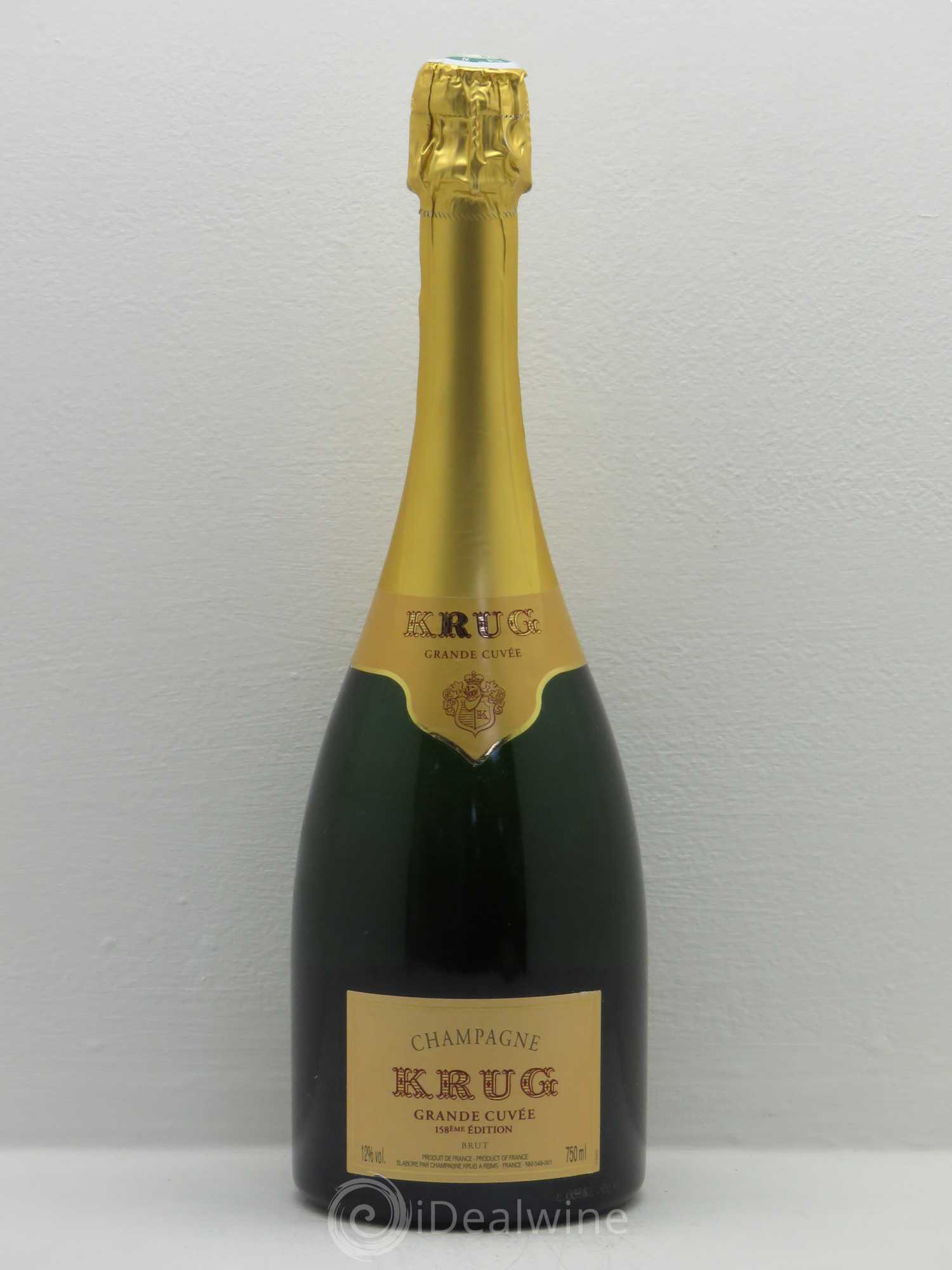 Grande Cuvée Brut Krug 158ème Edition - Lot de 1 bouteille - 0