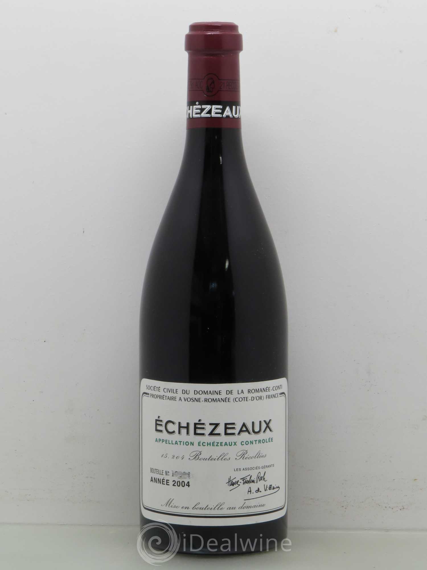 Echezeaux Grand Cru Domaine de la Romanée-Conti 2004 - Lot de 1 bouteille - 0
