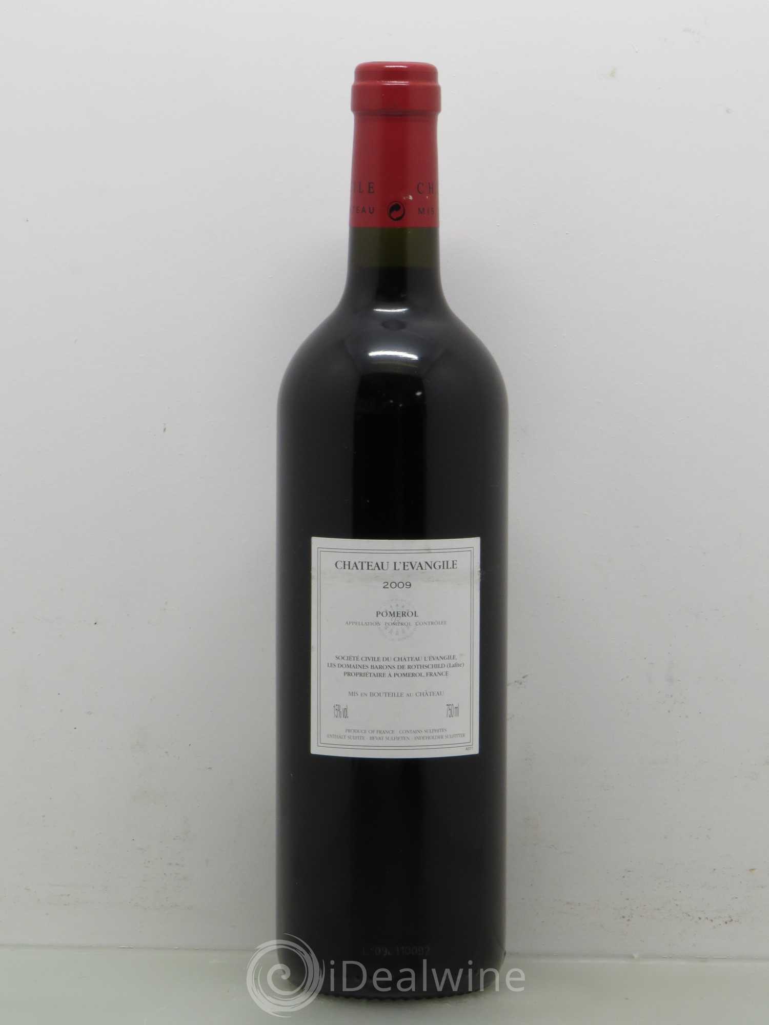 Château l' Évangile 2009 - Lot de 1 bouteille - 1