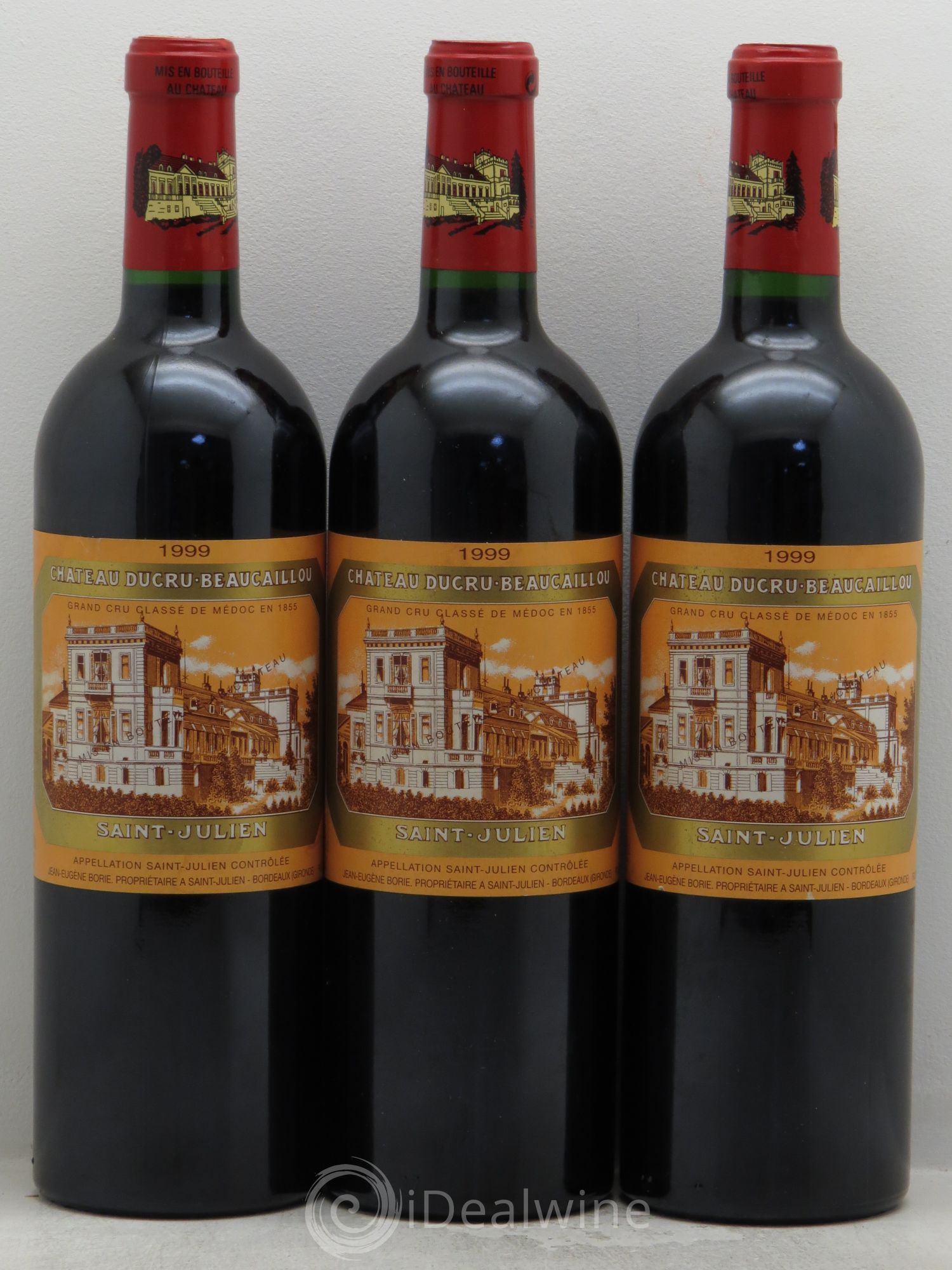 Château Ducru Beaucaillou 2ème Grand Cru Classé 1999 - Lot de 3 bouteilles - 0