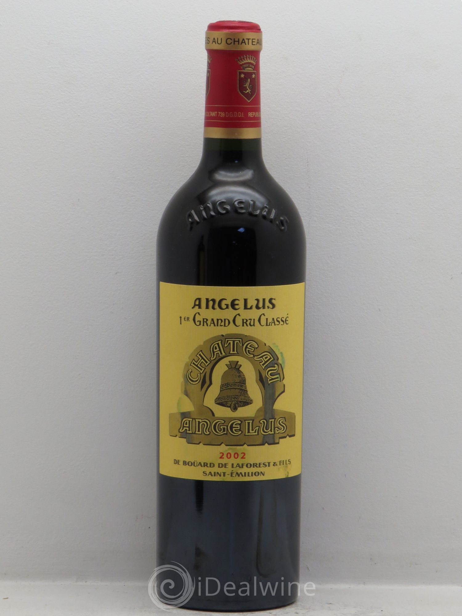 Château Angélus 1er Grand Cru Classé A 2002 - Lot de 6 bouteilles - 0