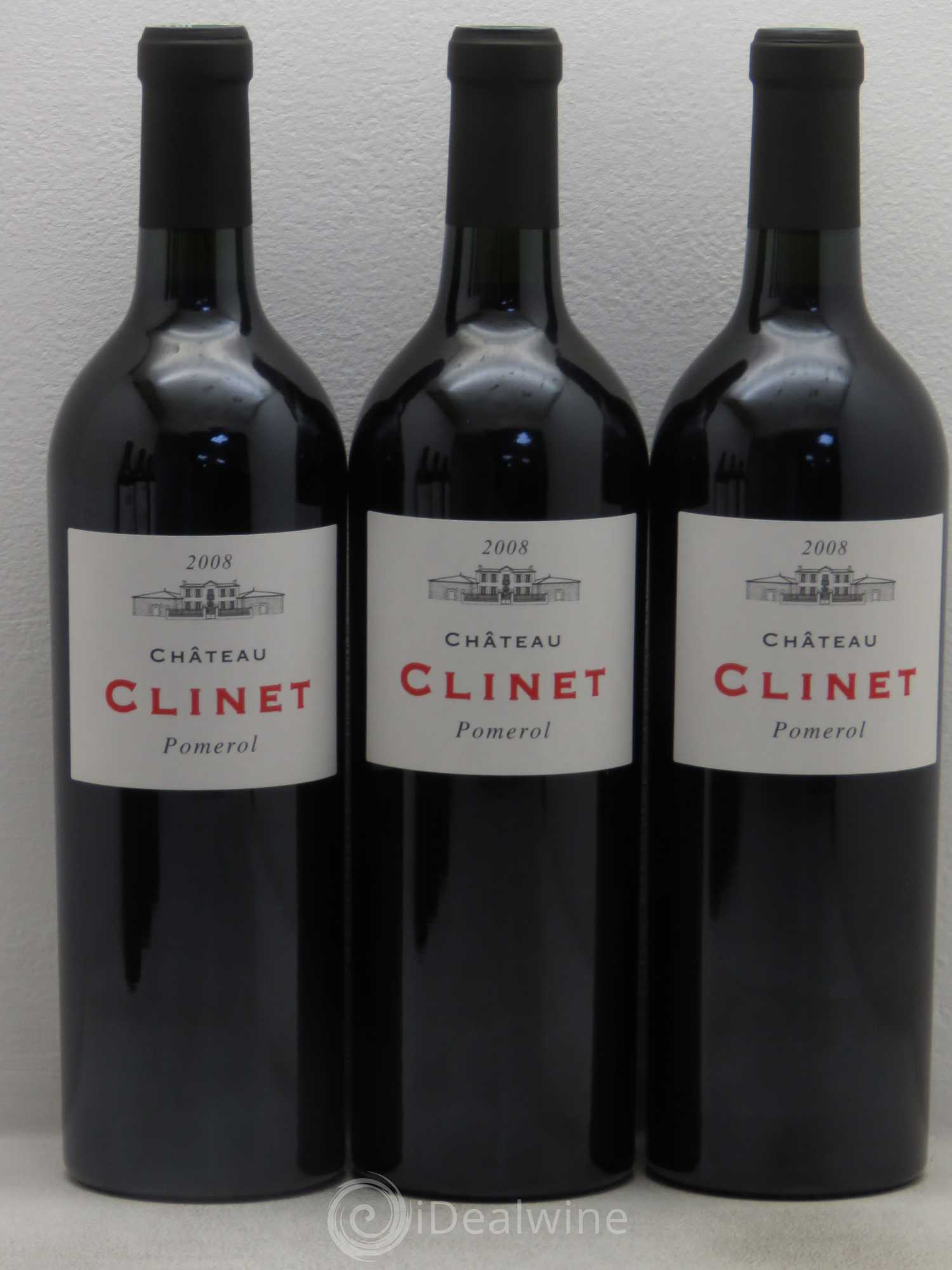 Château Clinet 2008 - Lot de 6 bouteilles - 1