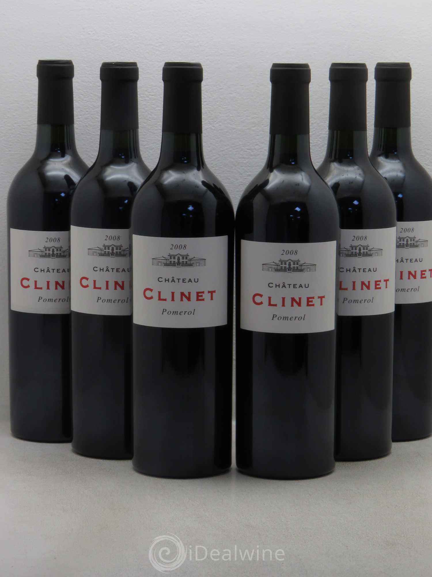 Château Clinet 2008 - Lot de 6 bouteilles - 0