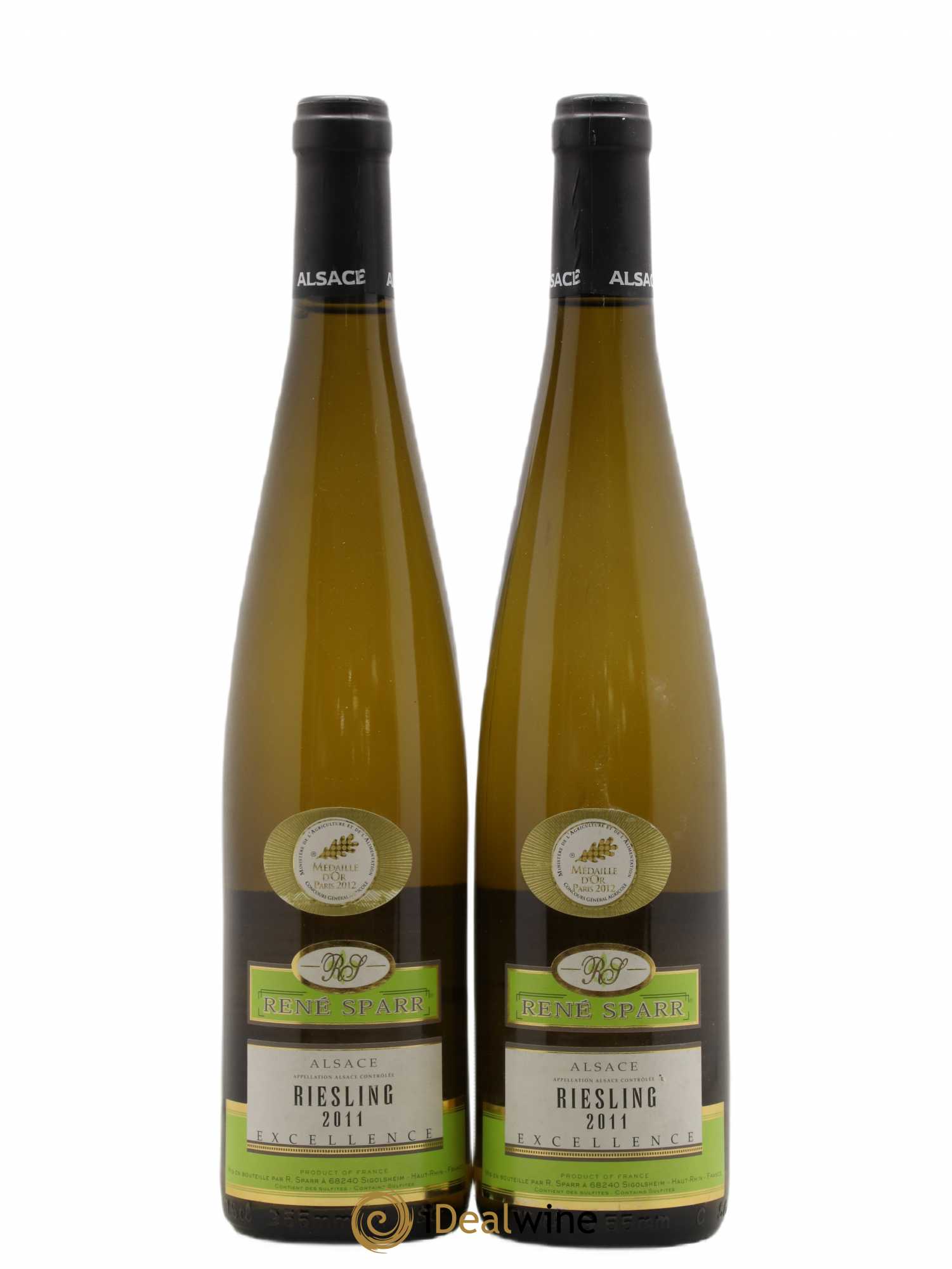 Riesling Cuvée Excellence René Sparr 2011 - Lot of 2 bottles - 0