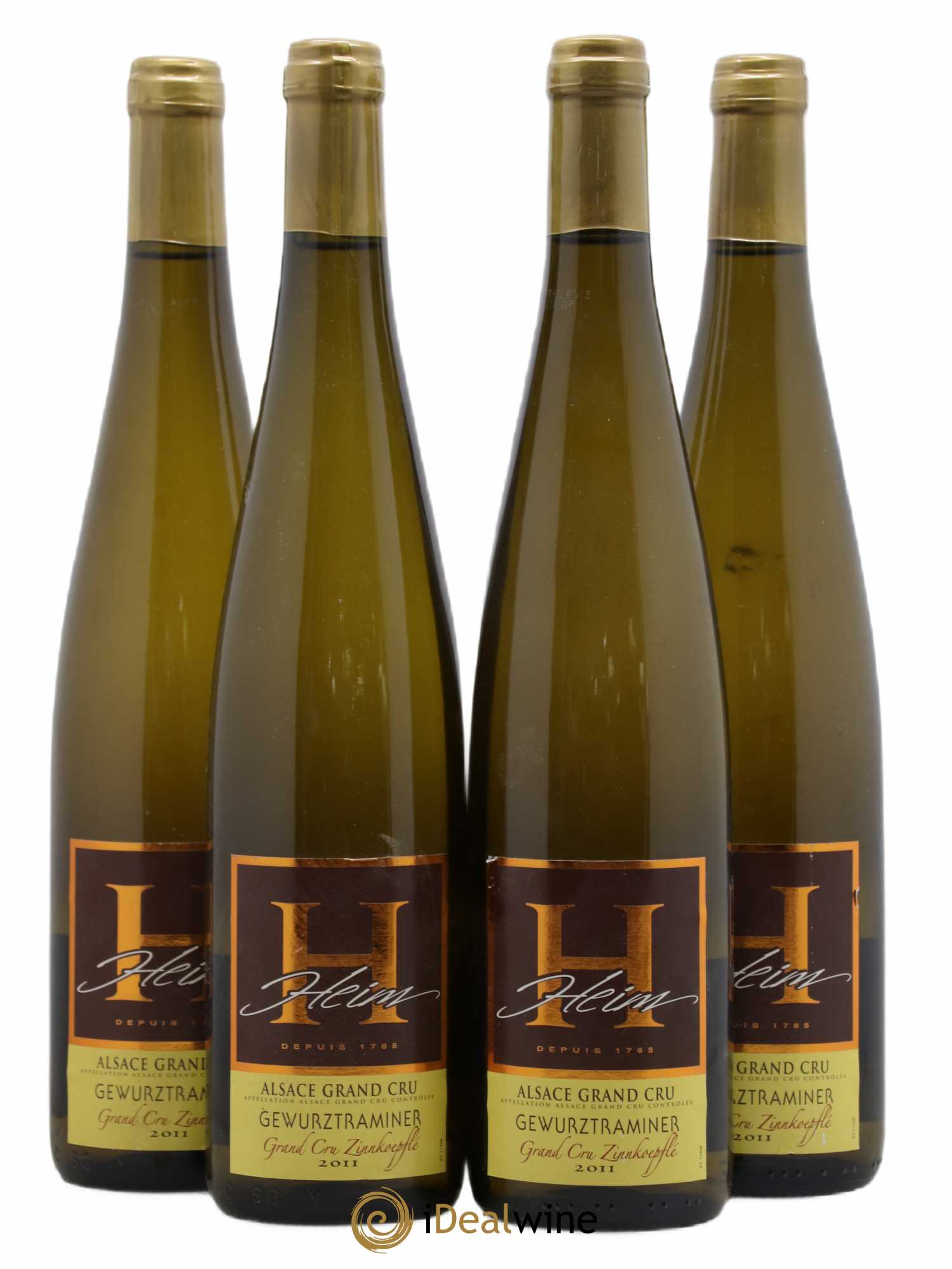 Gewurztraminer Grand Cru Zinnkoepfle Heim 2011 - Posten von 4 Flaschen - 0