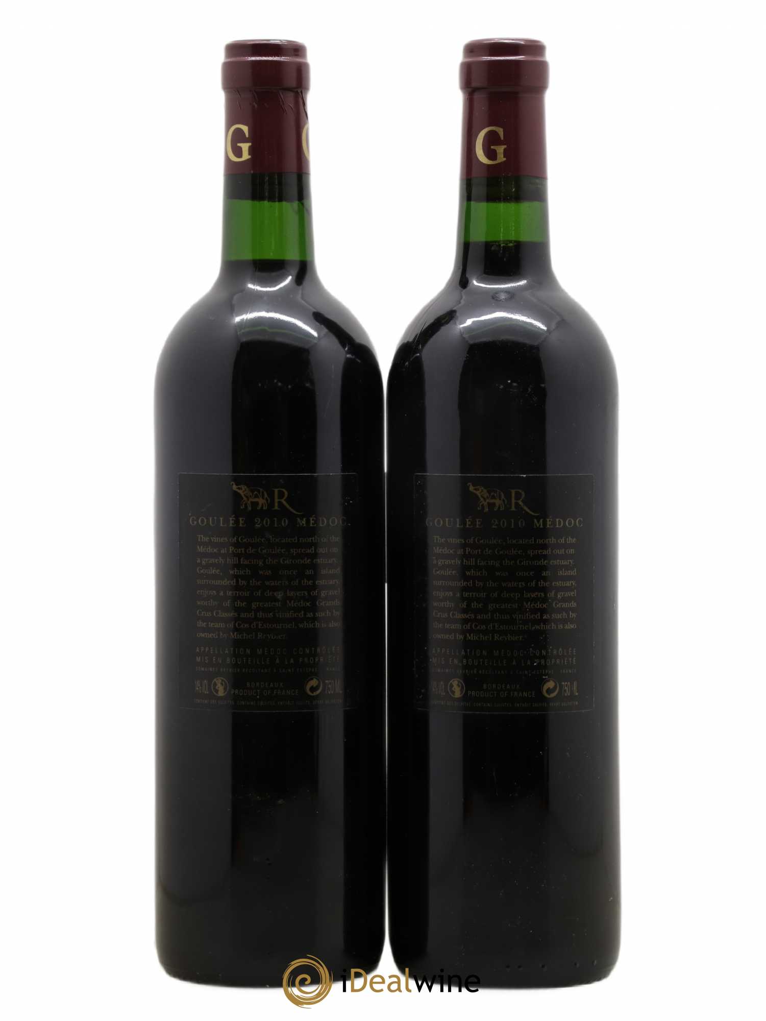 Saint-Estèphe Goulée par Cos d'Estournel 2010 - Posten von 2 Flaschen - 1
