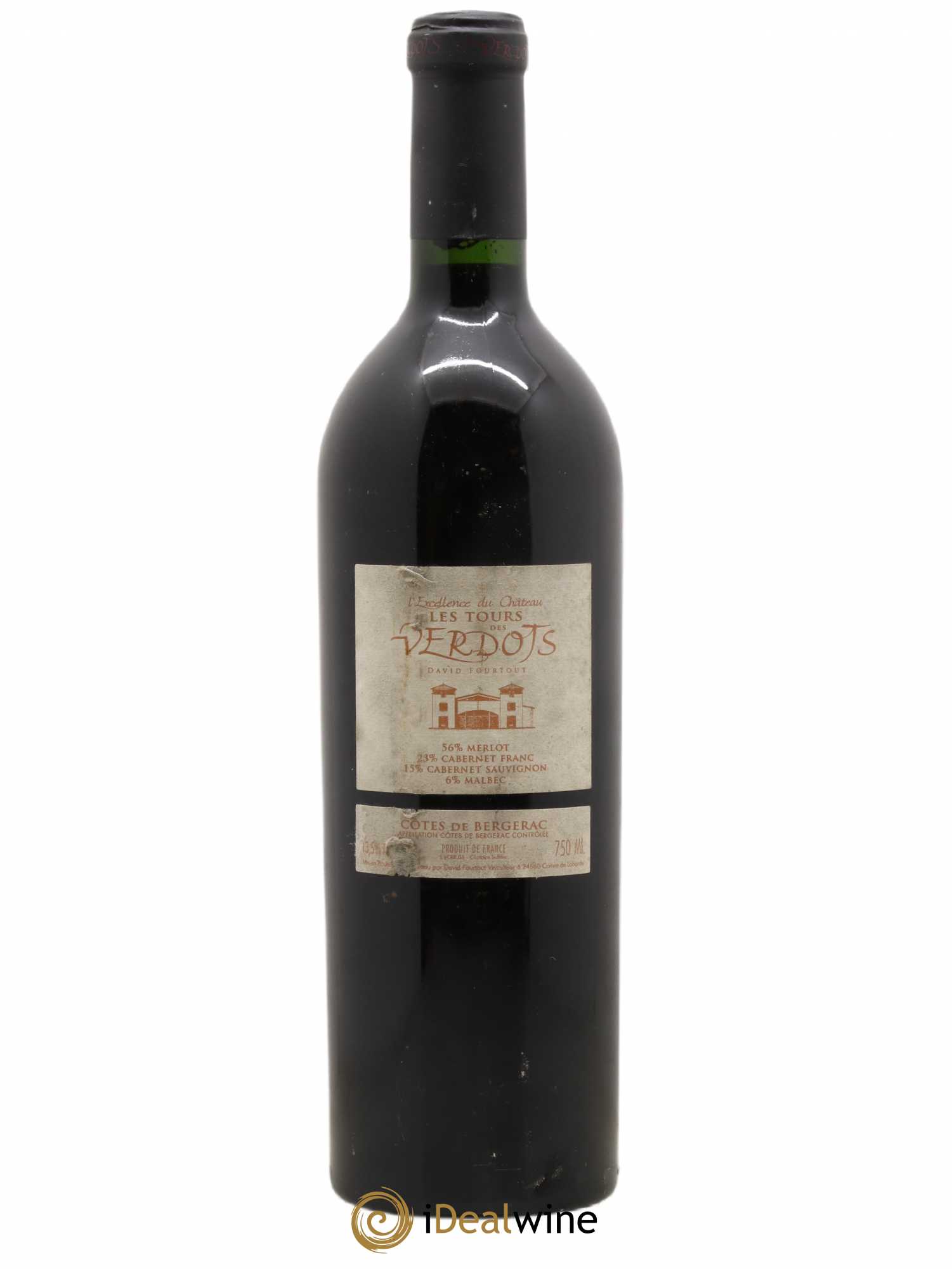 Côtes de Bergerac Les Tours de Verdots David Fourtout (no reserve) 2005 - Lot of 1 bottle - 1