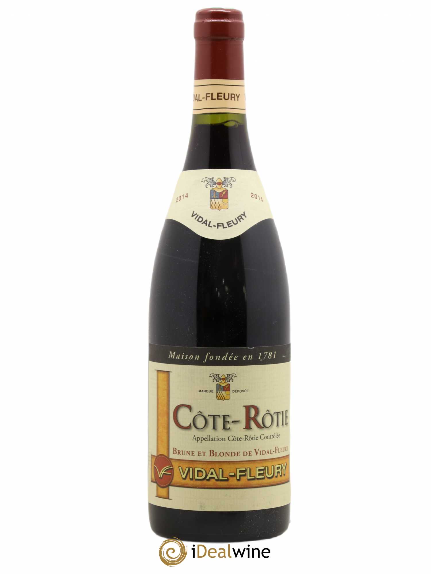 Côte-Rôtie Brune et Blonde Vidal Fleury 2014 - Lot de 1 bouteille - 0