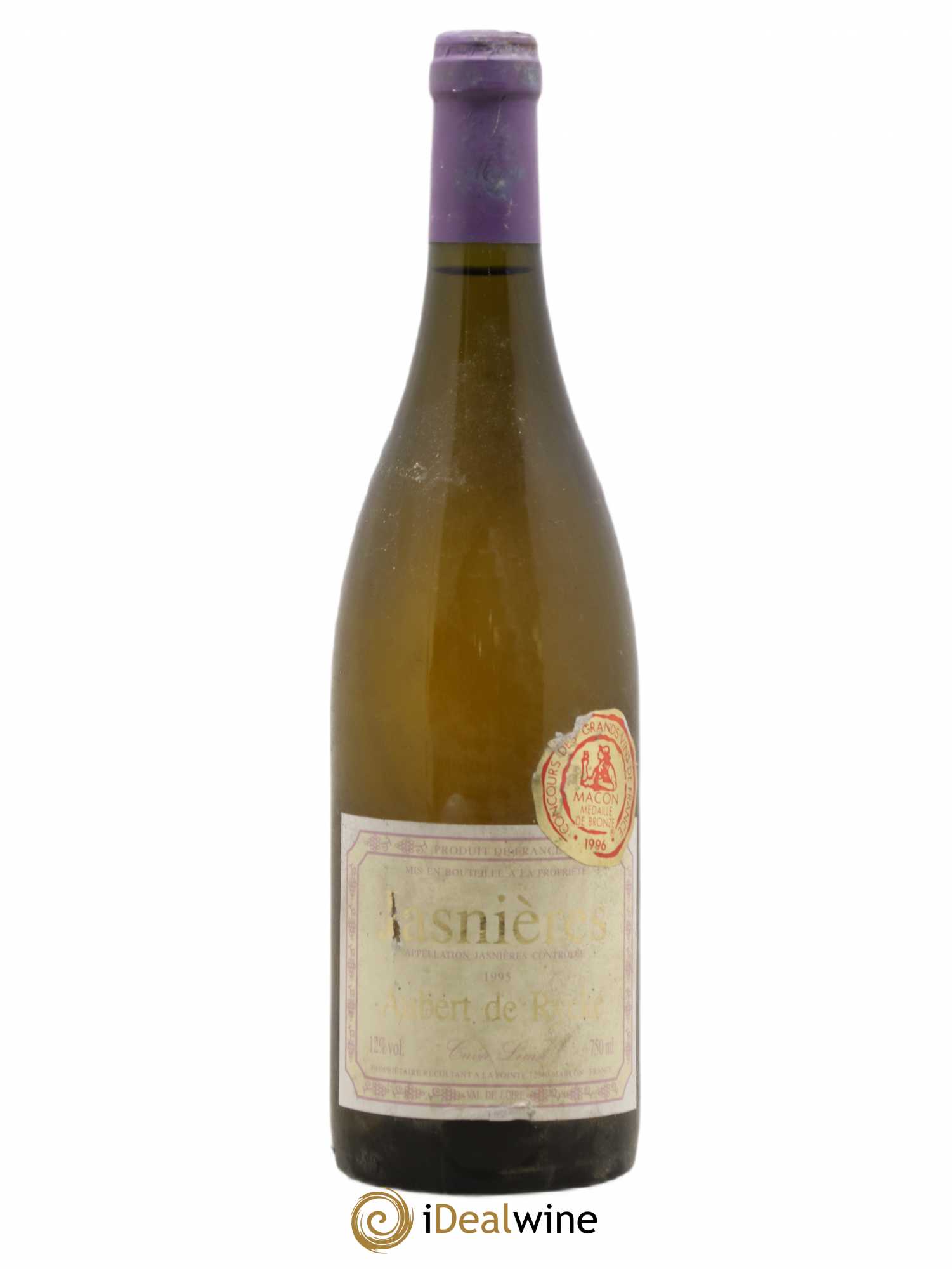 Jasnières Aubert de Rycke 1995 - Posten von 1 Flasche - 0