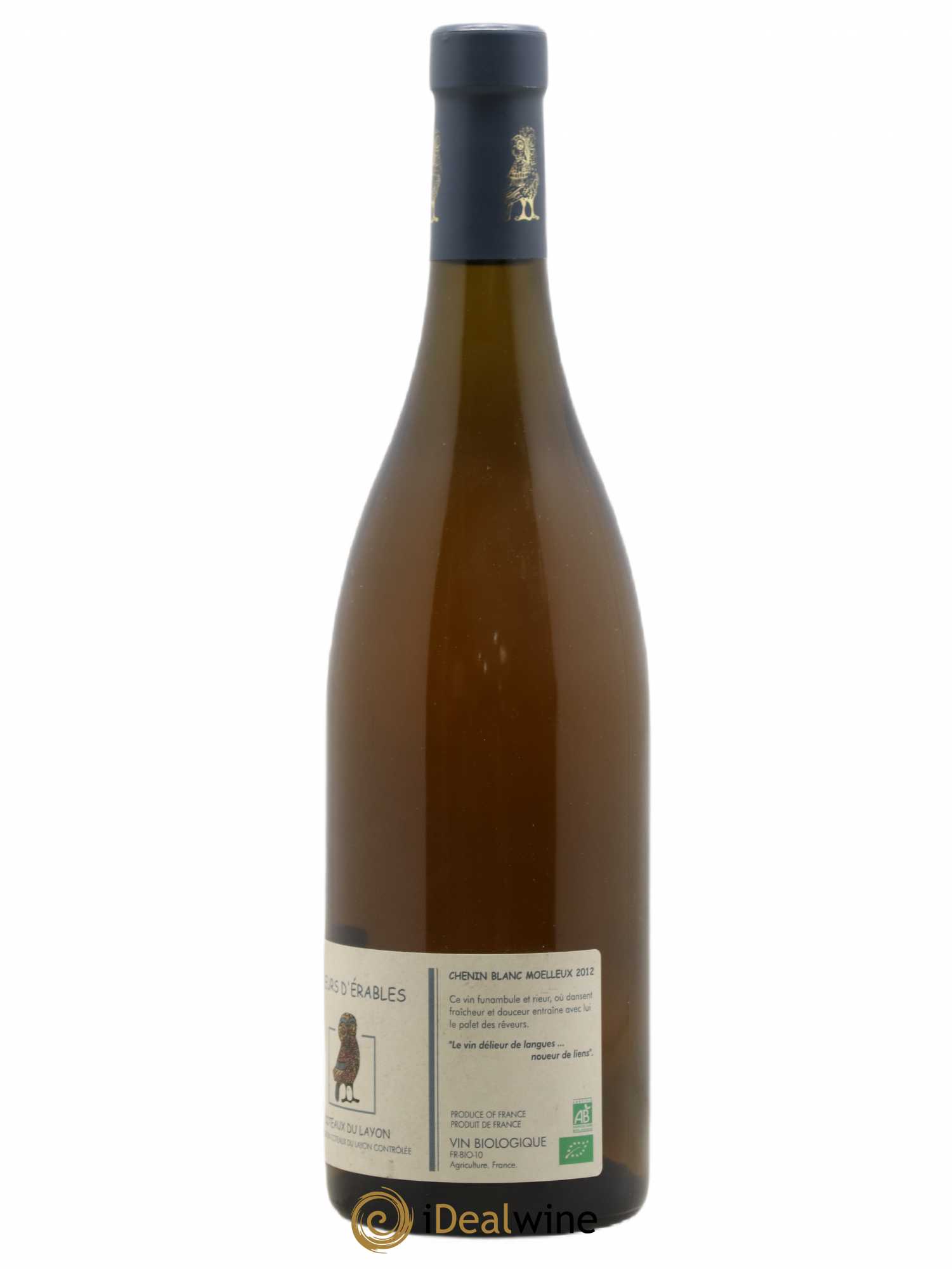 Coteaux du Layon Fleurs d'Erables Les Sablonnettes 2012 - Posten von 1 Flasche - 1