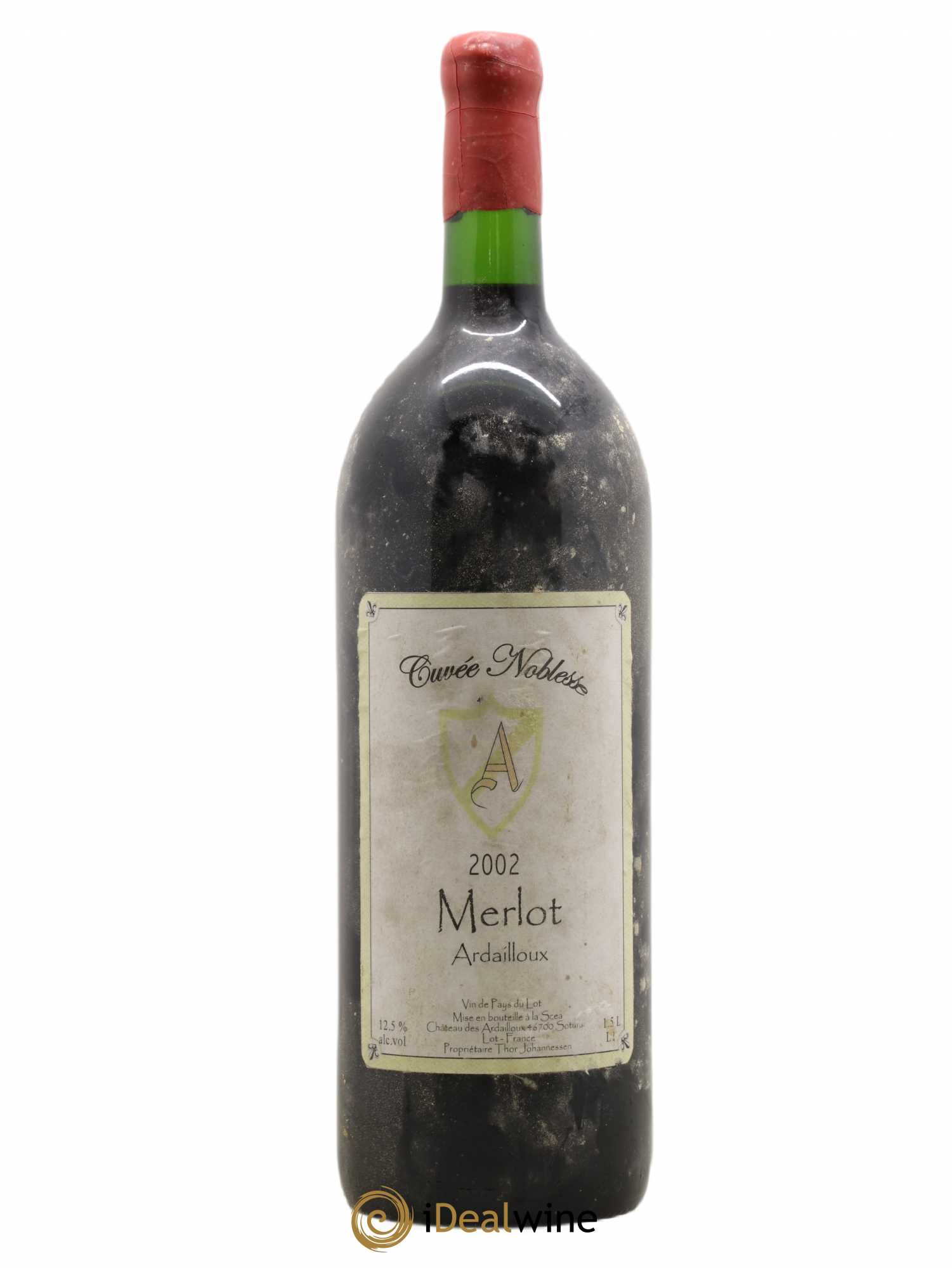 Bordeaux Château Les Ardailloux Cuvée Noblesse 2002 - Posten von 1 Magnum - 0