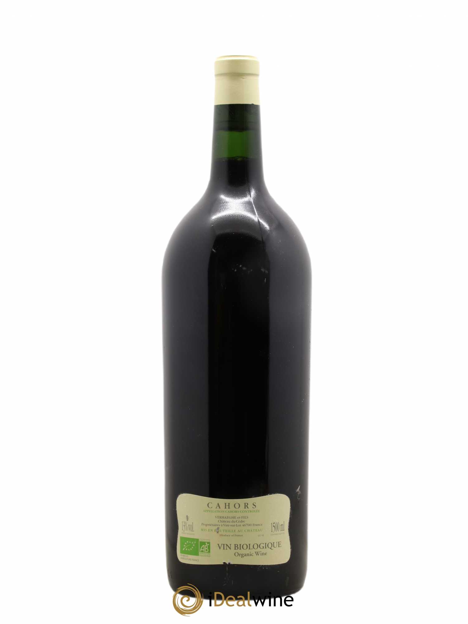 Cahors Château du Cèdre Cuvée Le Cèdre Pascal et Jean-Marc Verhaeghe 2012 - Posten von 1 Magnum - 1