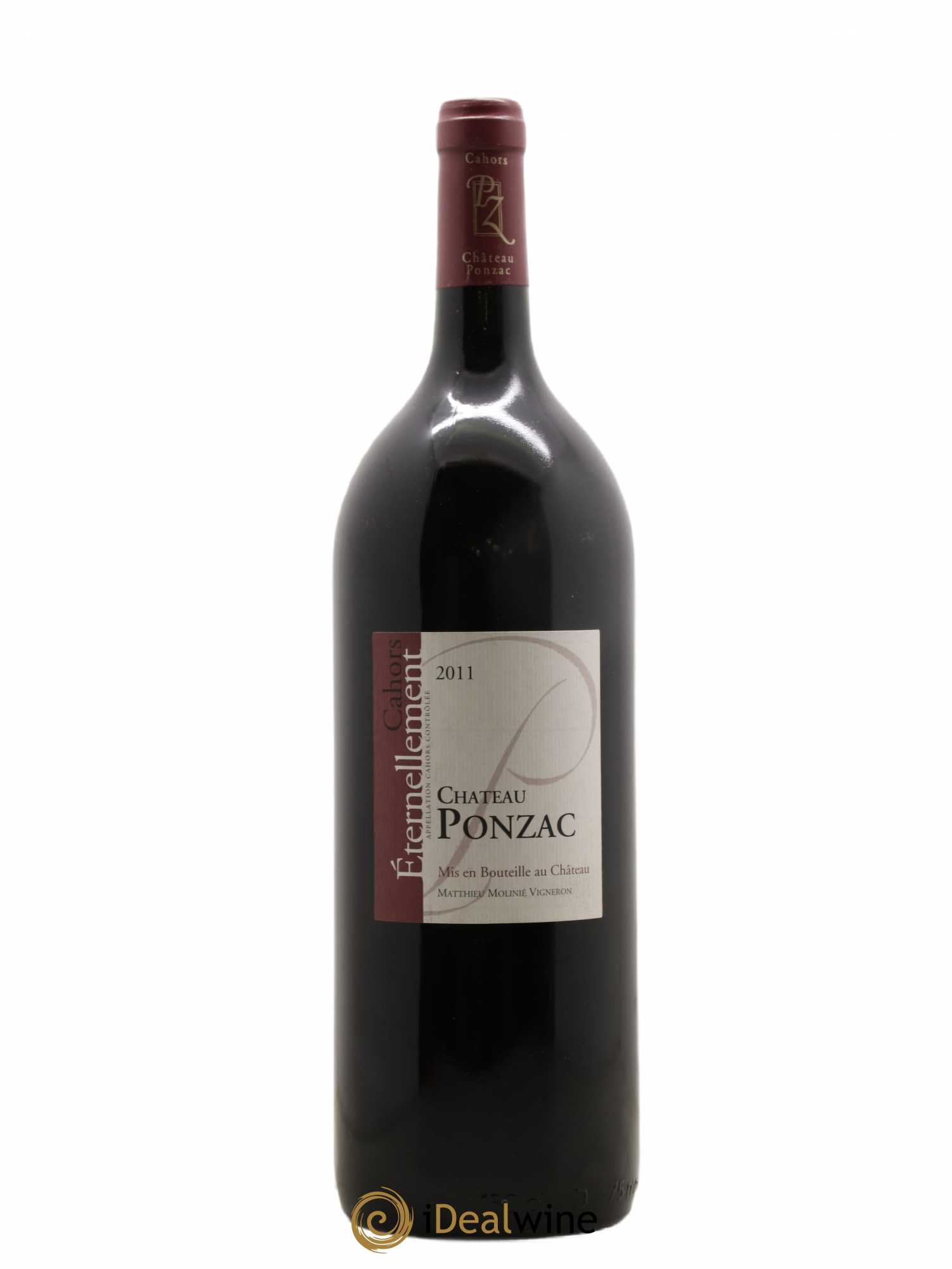 Cahors Château Ponzac Cuvée Eternellement 2011 - Posten von 1 Magnum - 0