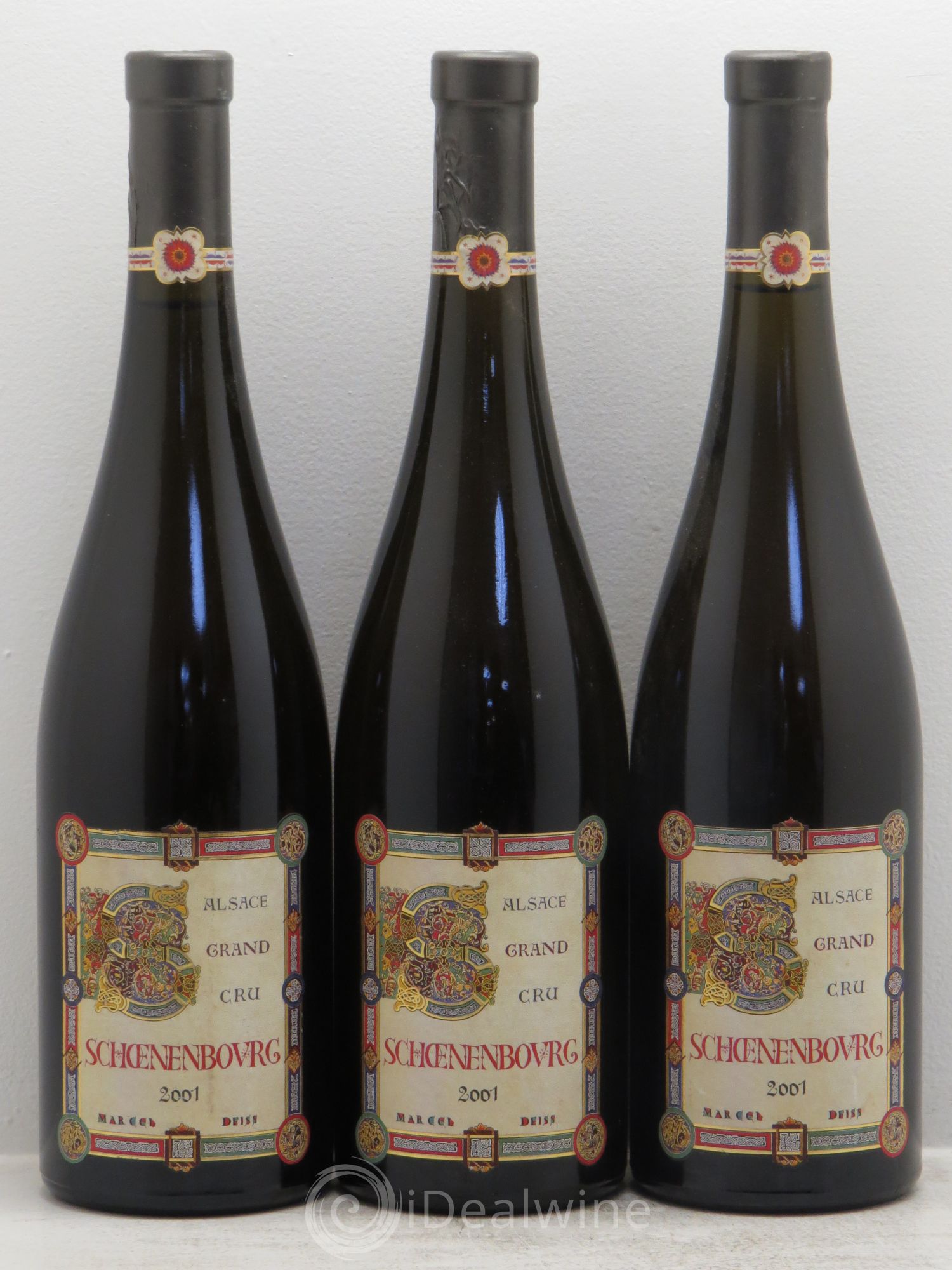 Alsace Grand Cru Schoenenbourg Marcel Deiss (Domaine) 2001 - Lot de 3 bouteilles - 0