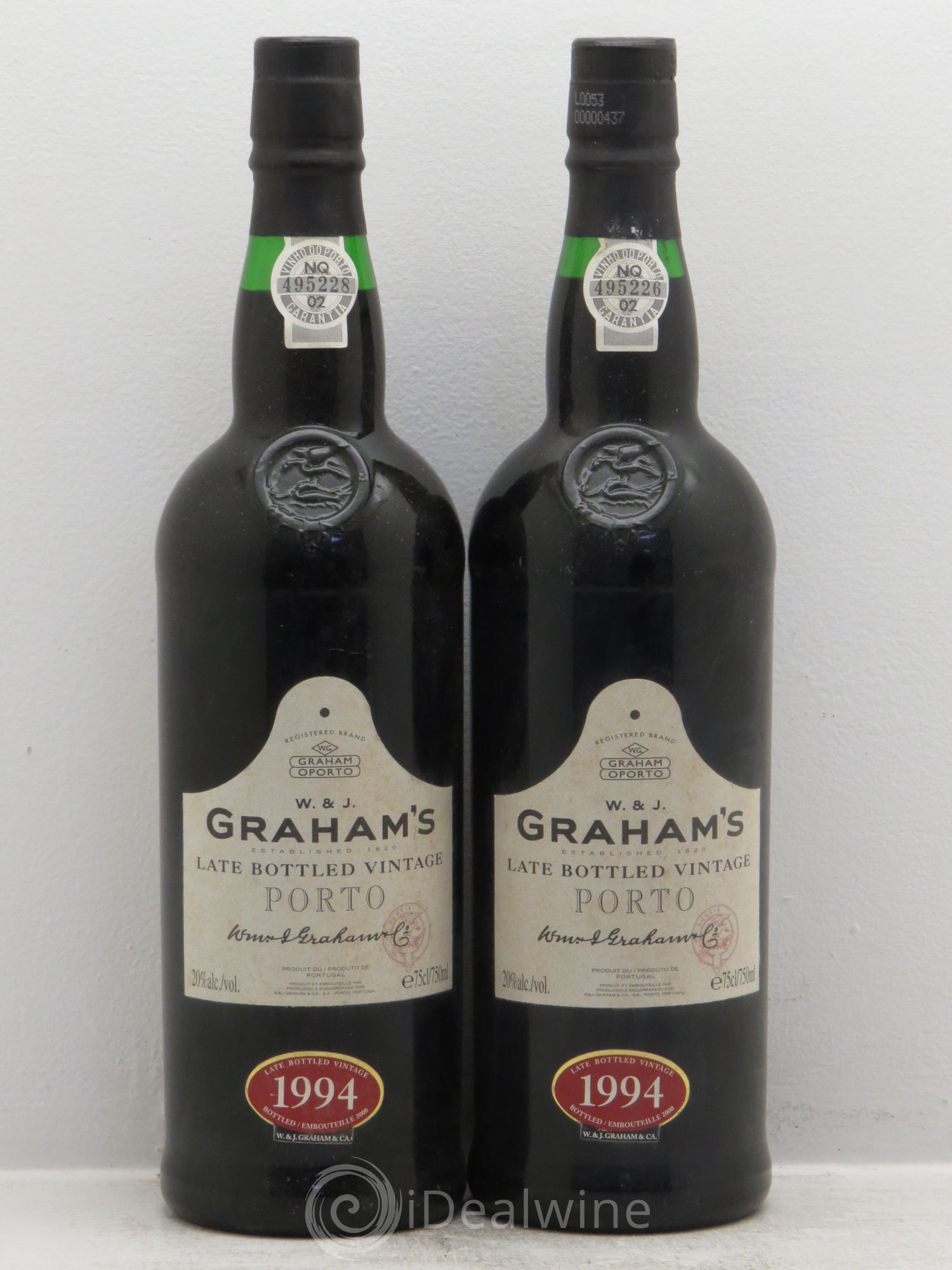 Porto LBV 1994 - Lot de 2 bouteilles - 0