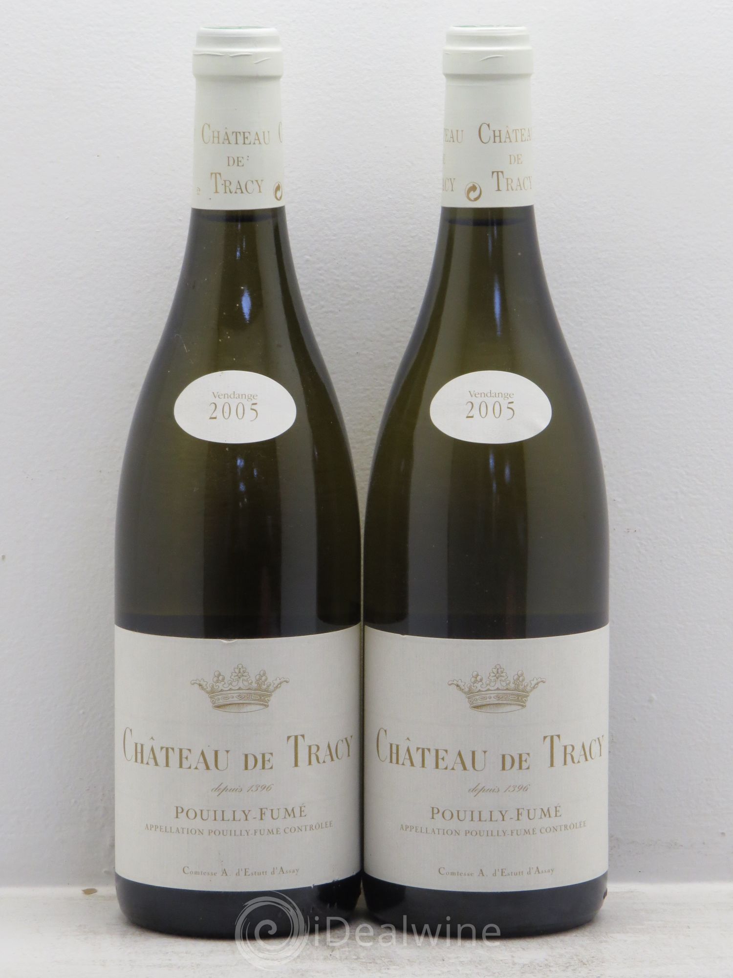 Pouilly-Fumé Château Tracy 2005 - Posten von 2 Flaschen - 0