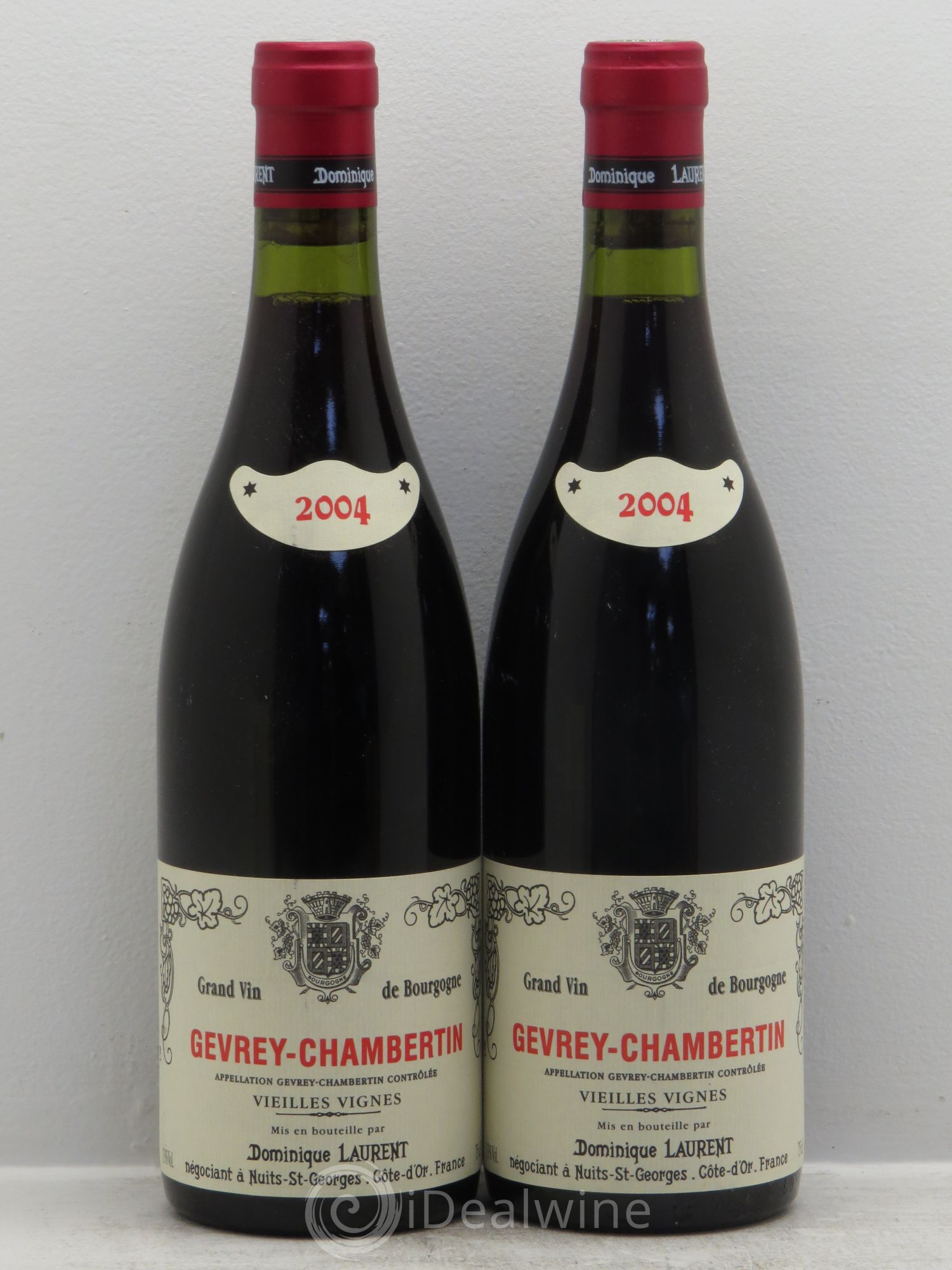 Gevrey-Chambertin Vieilles vignes 2004 - Lot de 2 bouteilles - 0