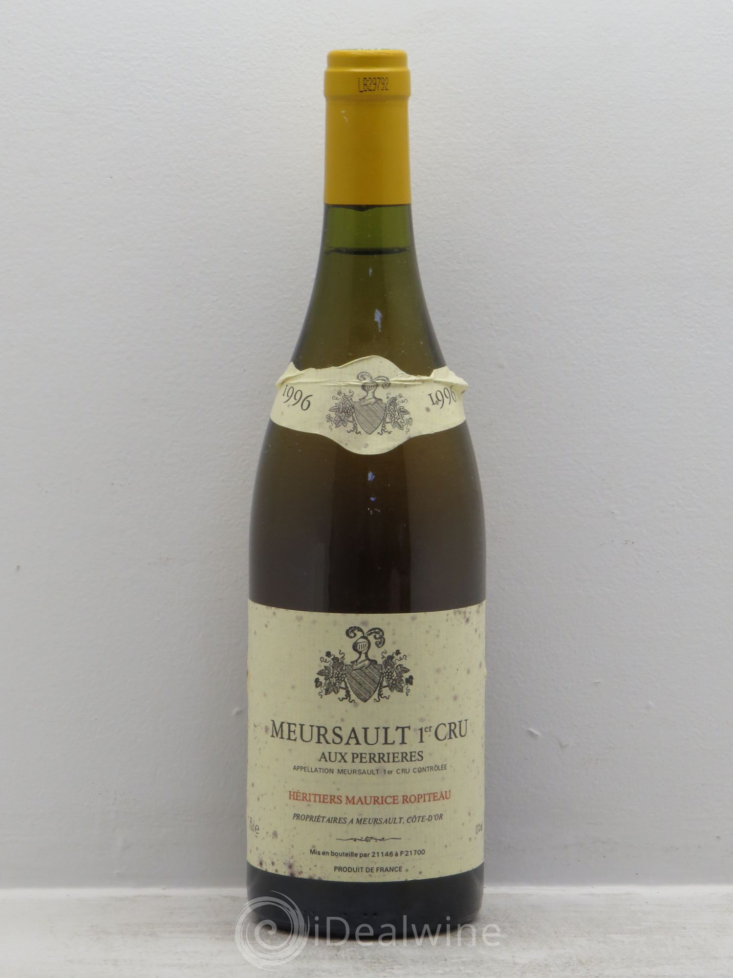 Meursault 1er Cru Maurice Ropiteau 1996 - Lot de 1 bouteille - 0