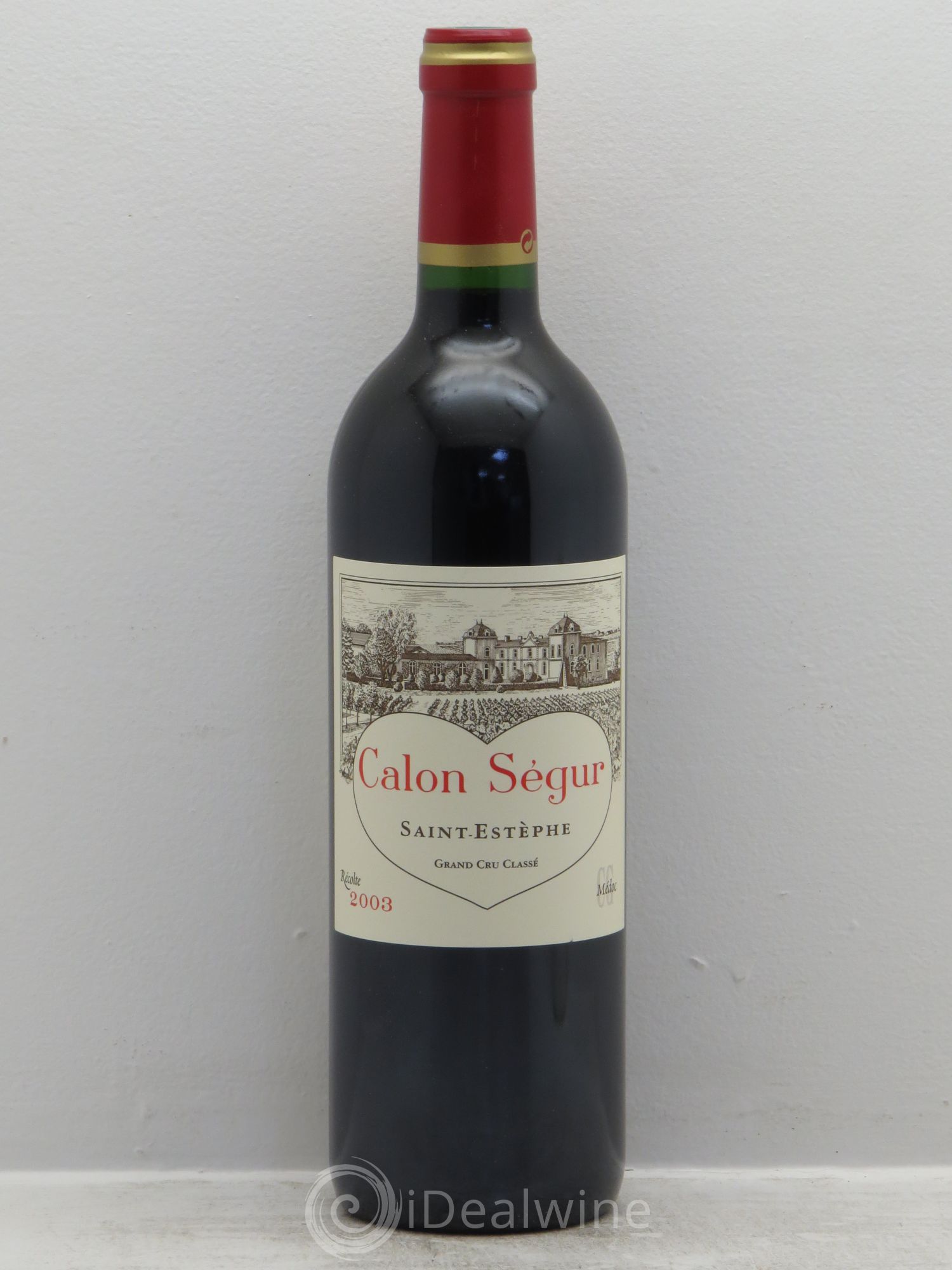 Château Calon Ségur 3ème Grand Cru Classé 2003 - Lot de 12 bouteilles - 0