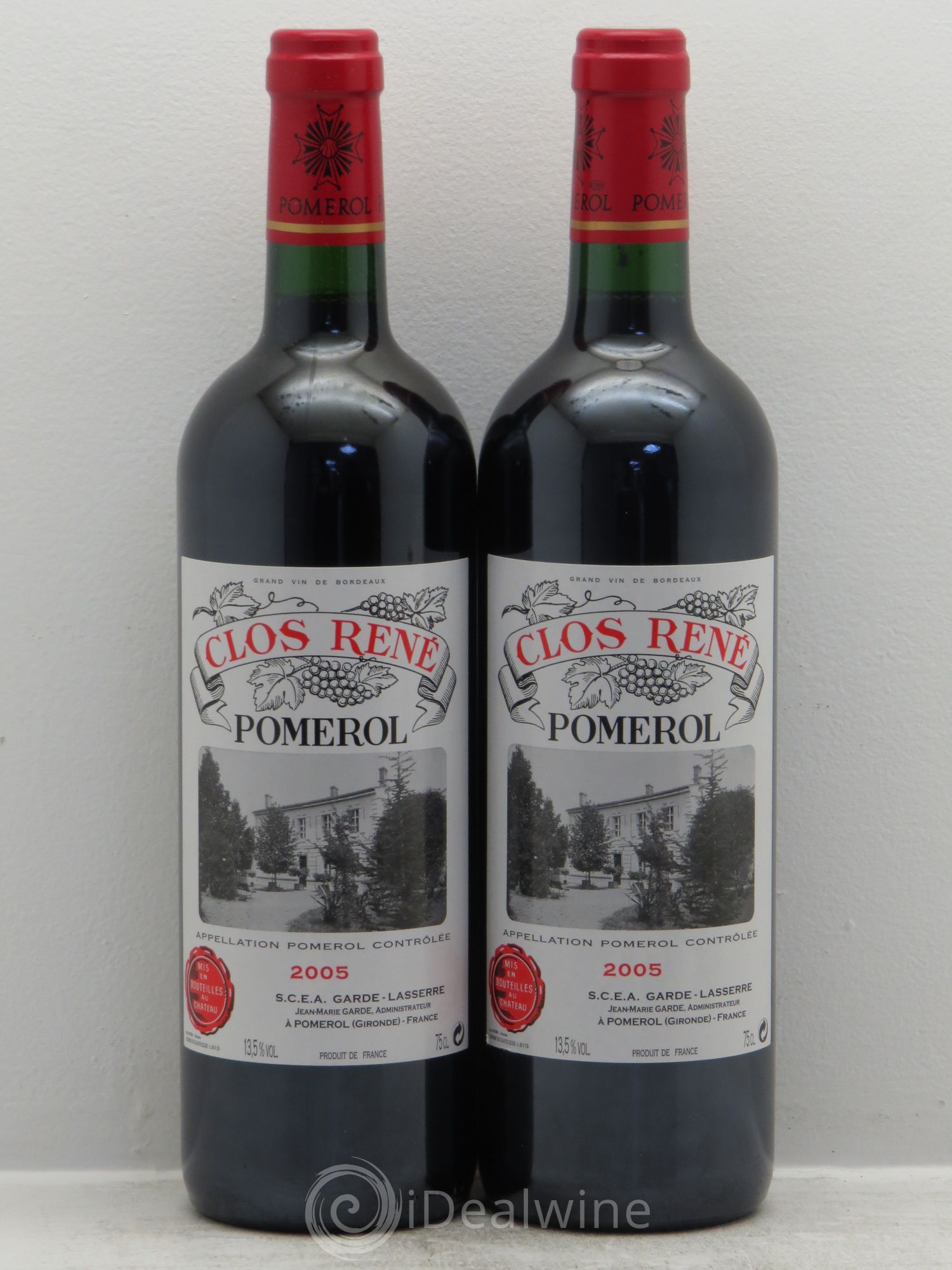 Clos René 2005 - Lot of 2 bottles - 0