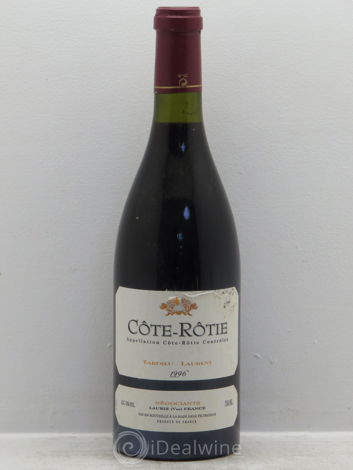 Côte-Rôtie Maison Tardieu-Laurent 1996 - Lot de 1 bouteille - 0