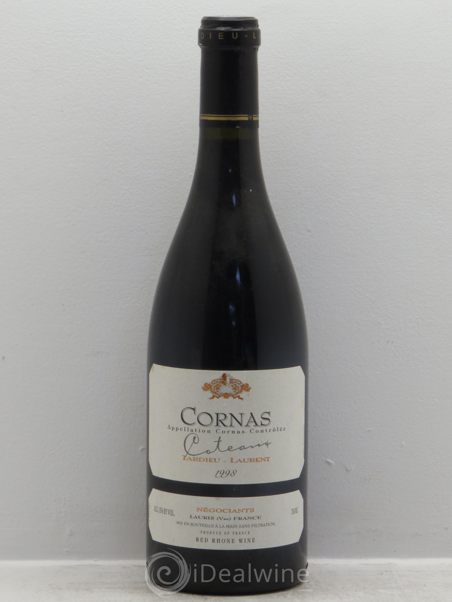 Cornas Coteaux Maison Tardieu-Laurent 1998 - Lot de 1 bouteille - 0