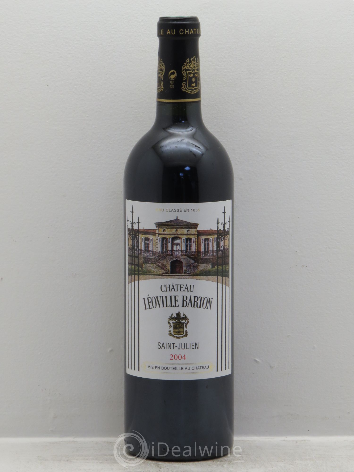 Château Léoville Barton 2ème Grand Cru Classé 2004 - Lot de 1 bouteille - 0