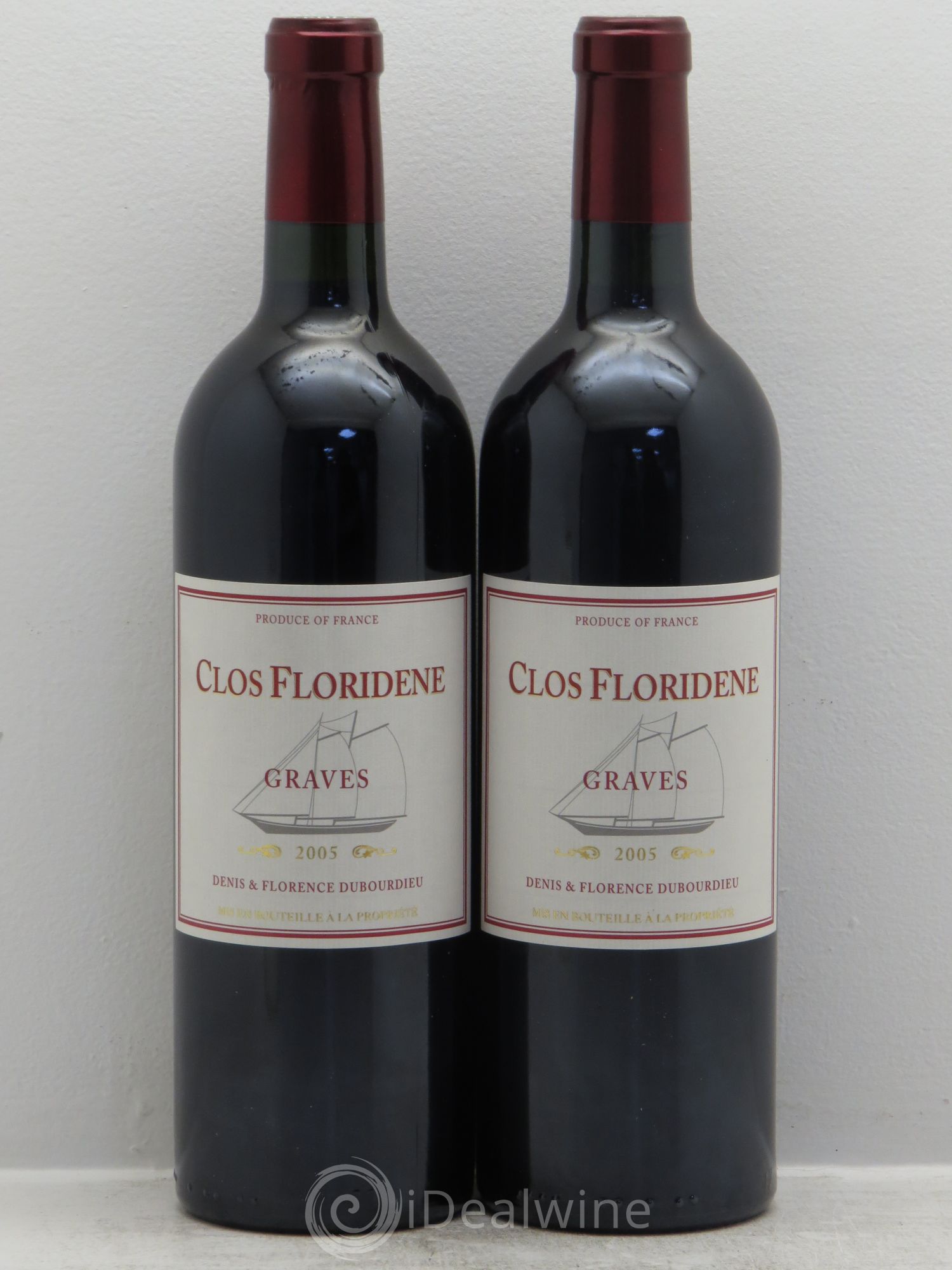Clos Floridène 2005 - Lot de 2 bouteilles - 0