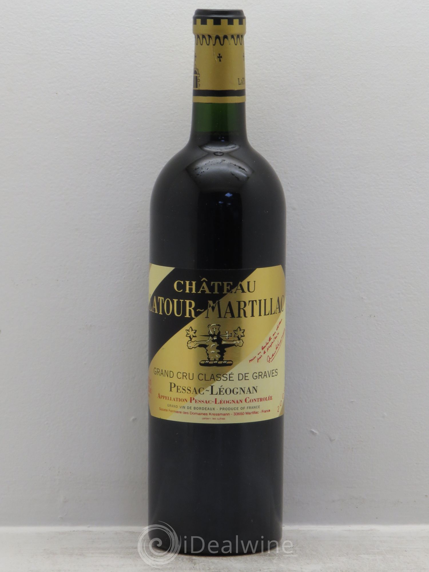 Château Latour-Martillac Cru Classé de Graves 2004 - Lot de 6 bouteilles - 0