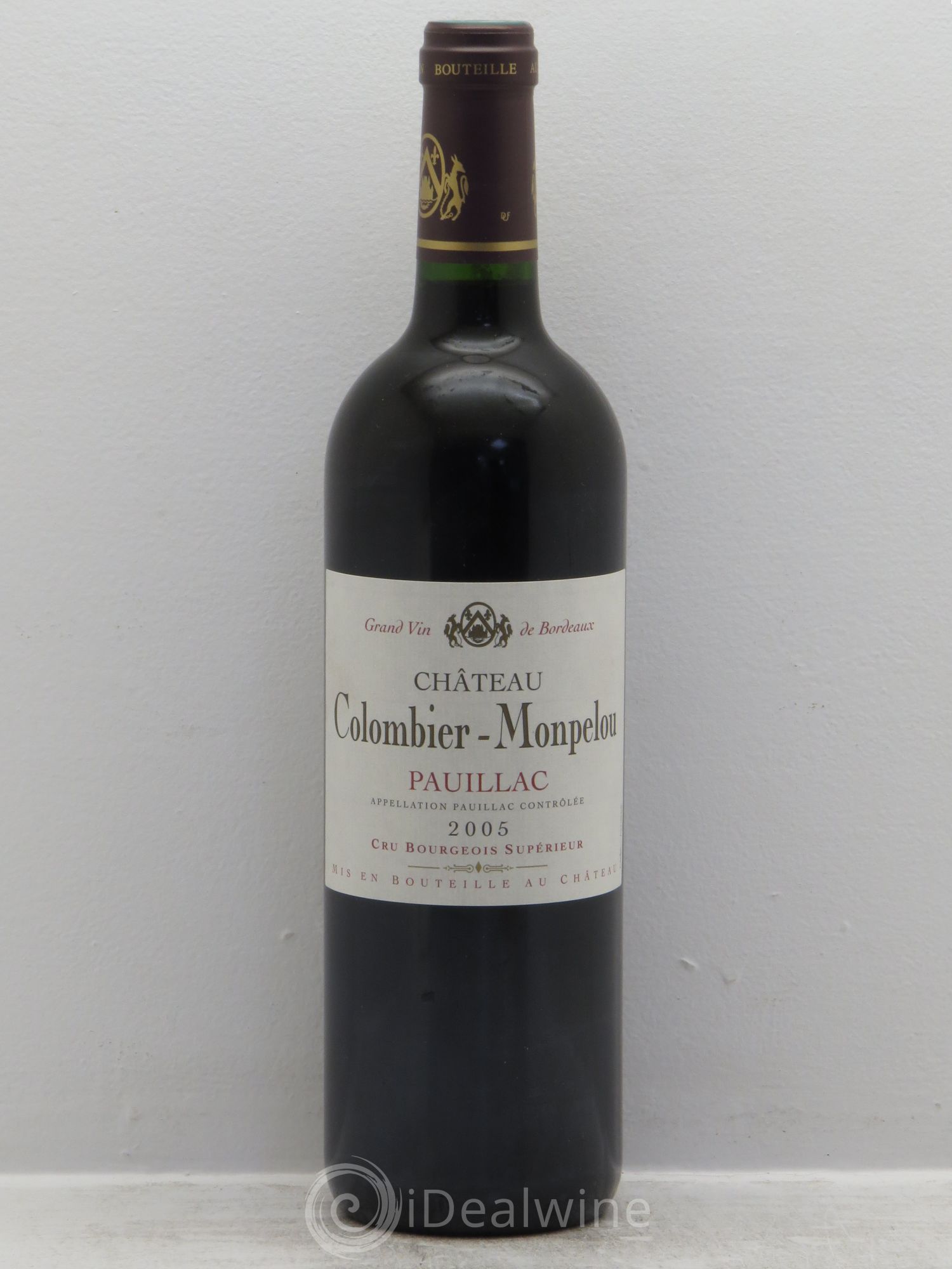 Château Colombier Monpelou Cru Bourgeois 2005 - Lot de 12 bouteilles - 0