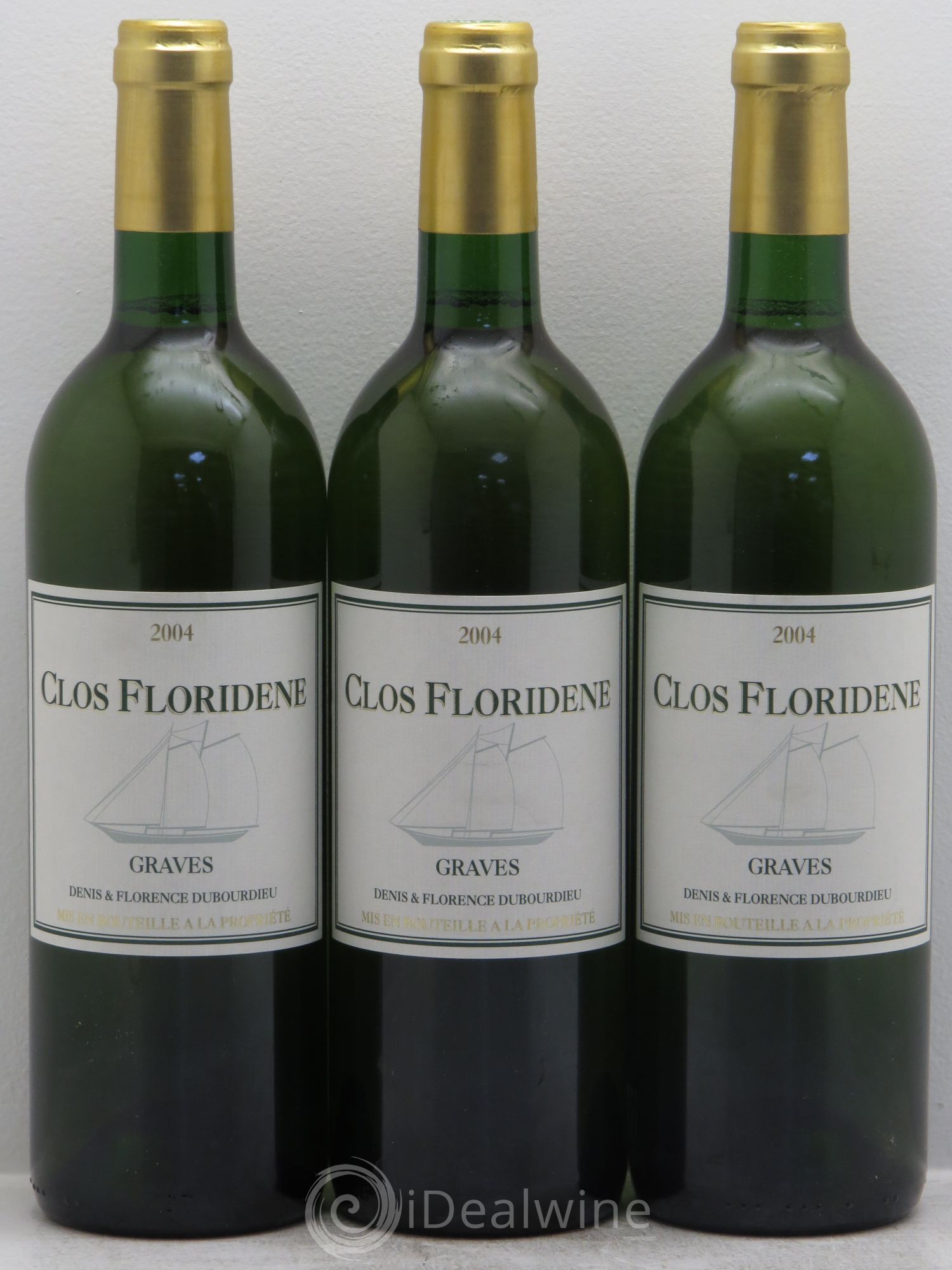 Clos Floridène 2004 - Lot de 3 bouteilles - 0