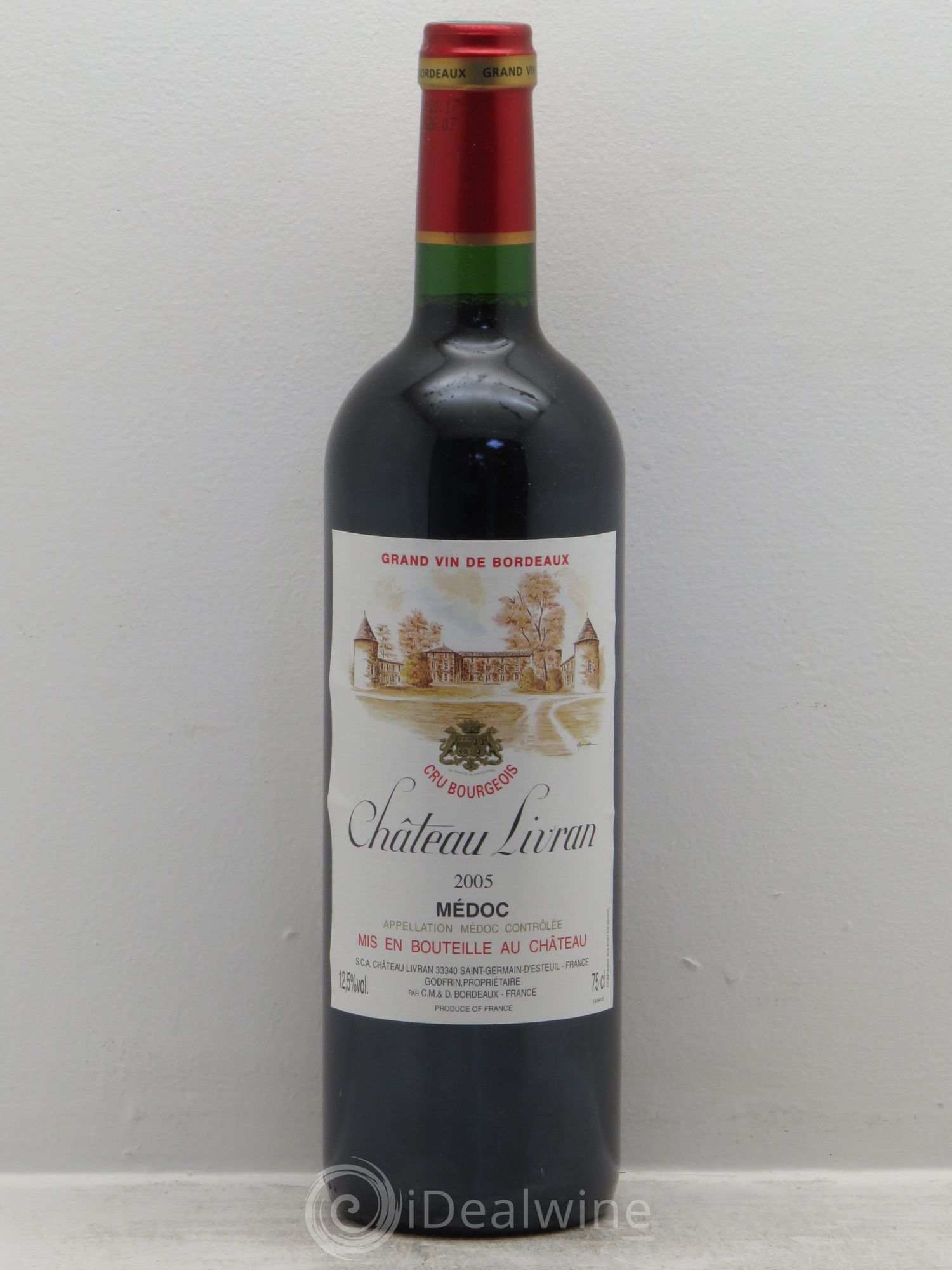 Château Livran Cru Bourgeois 2005 - Lot de 6 bouteilles - 0