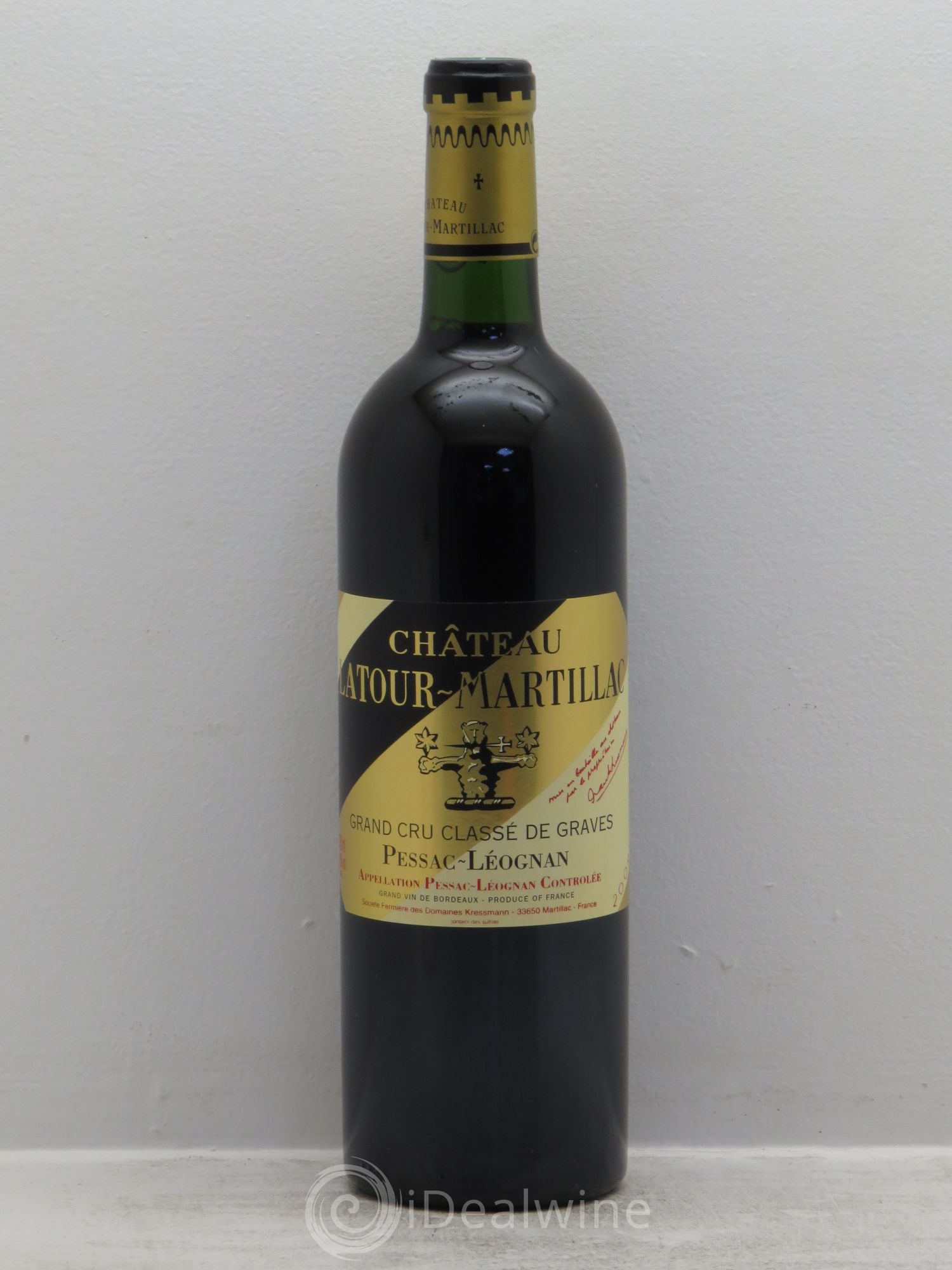 Château Latour-Martillac Cru Classé de Graves 2004 - Lot de 1 bouteille - 0
