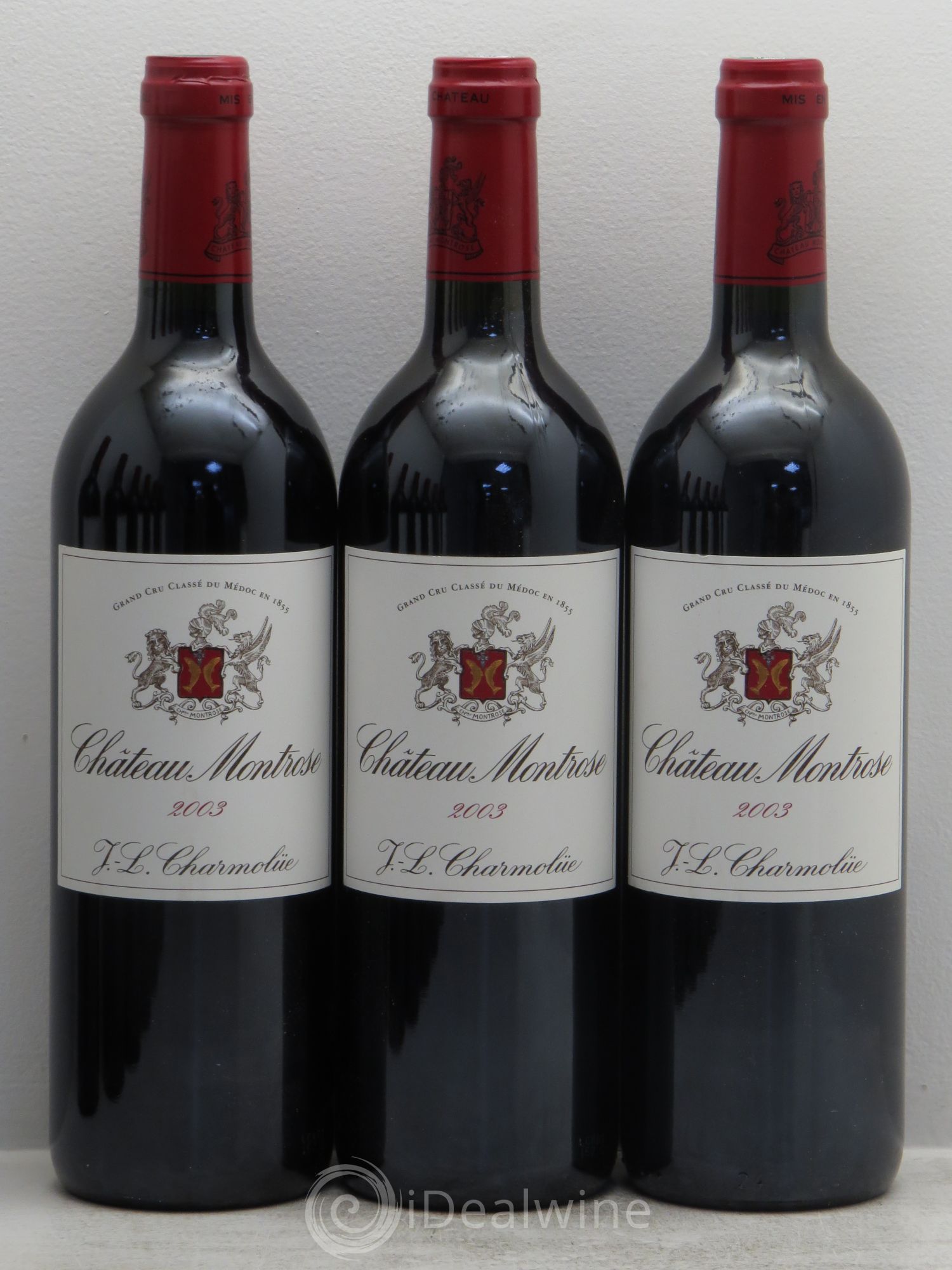 Château Montrose 2ème Grand Cru Classé 2003 - Lot de 12 bouteilles - 2