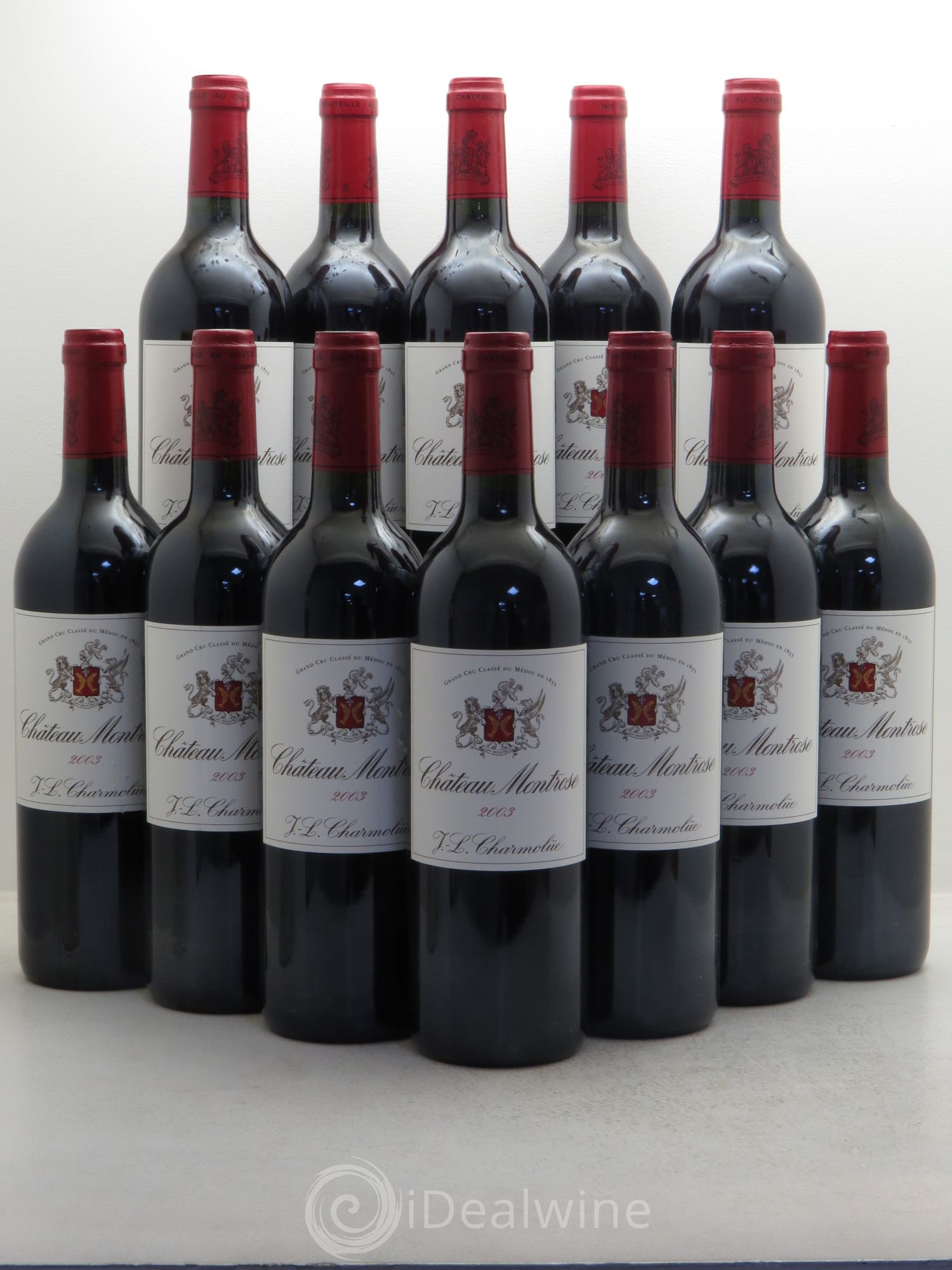Château Montrose 2ème Grand Cru Classé 2003 - Lot de 12 bouteilles - 0