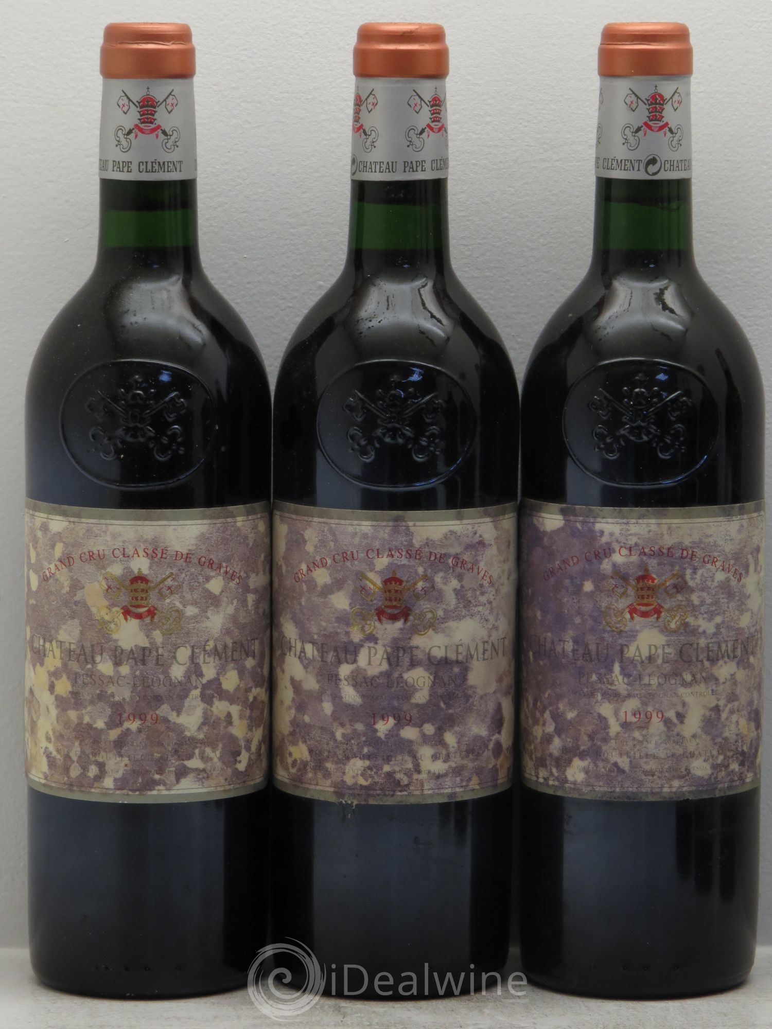 Château Pape Clément Cru Classé de Graves 1999 - Lot de 6 bouteilles - 1