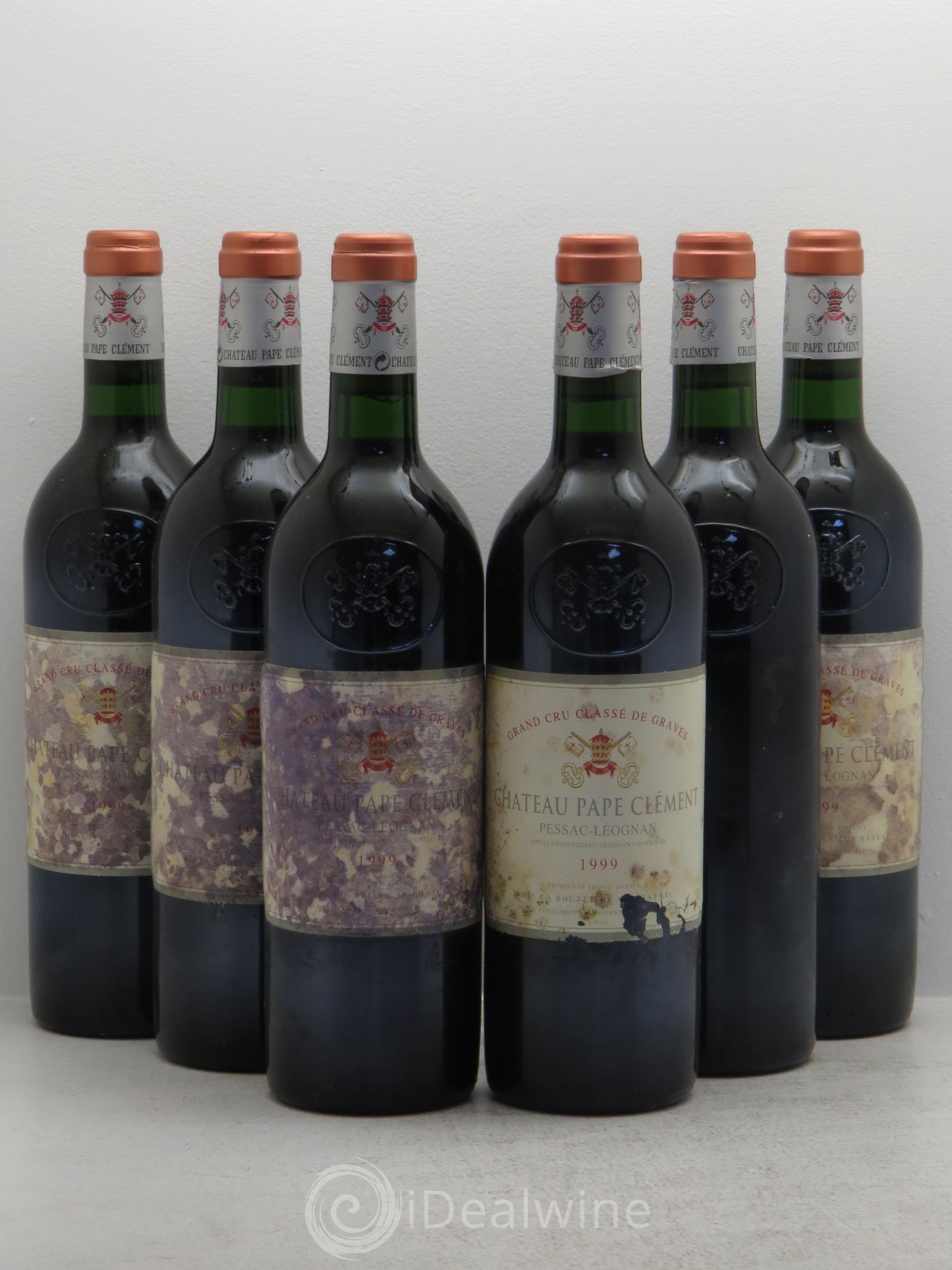 Château Pape Clément Cru Classé de Graves 1999 - Lot de 6 bouteilles - 0