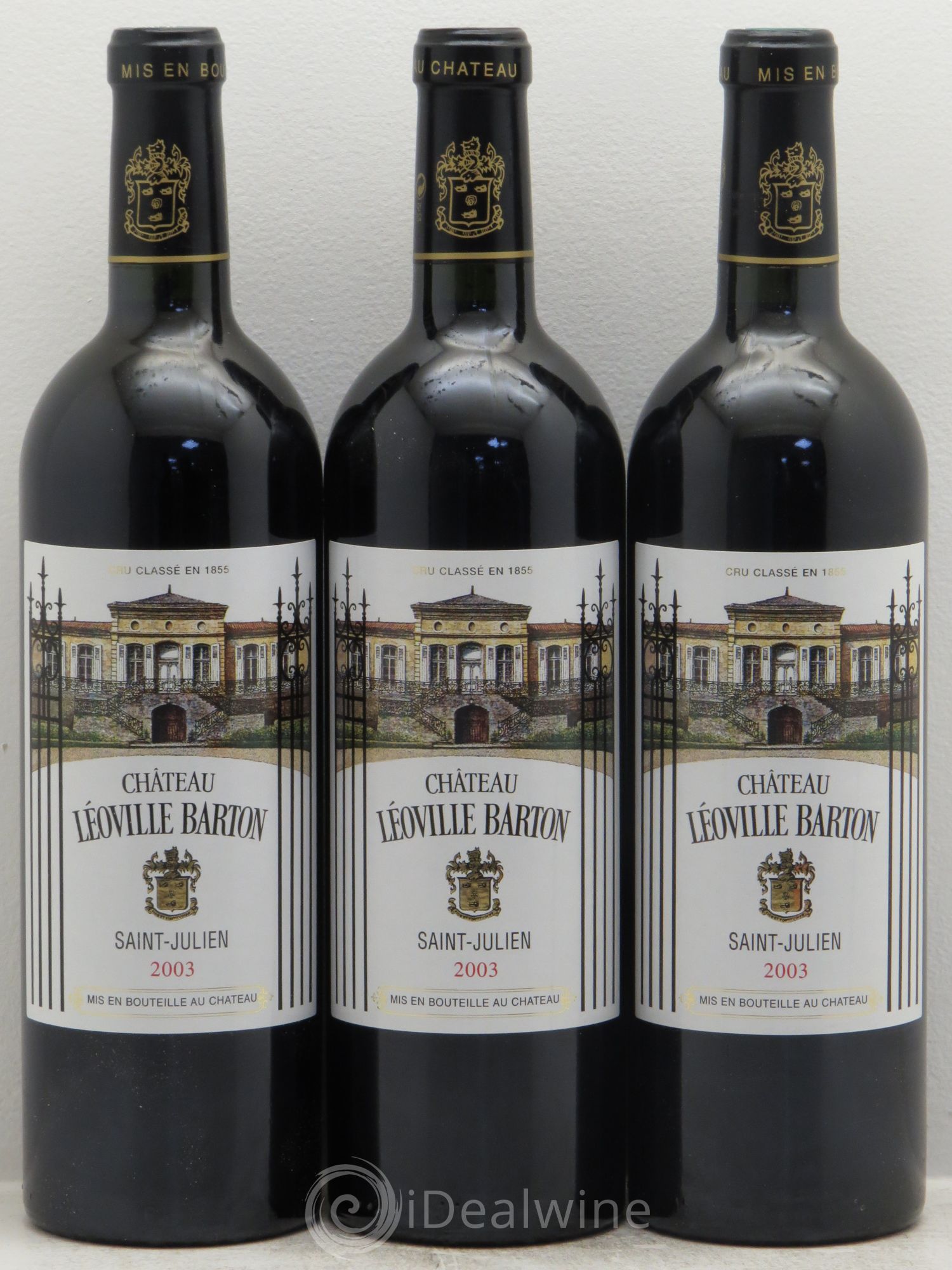 Château Léoville Barton 2ème Grand Cru Classé 2003 - Lot de 12 bouteilles - 2