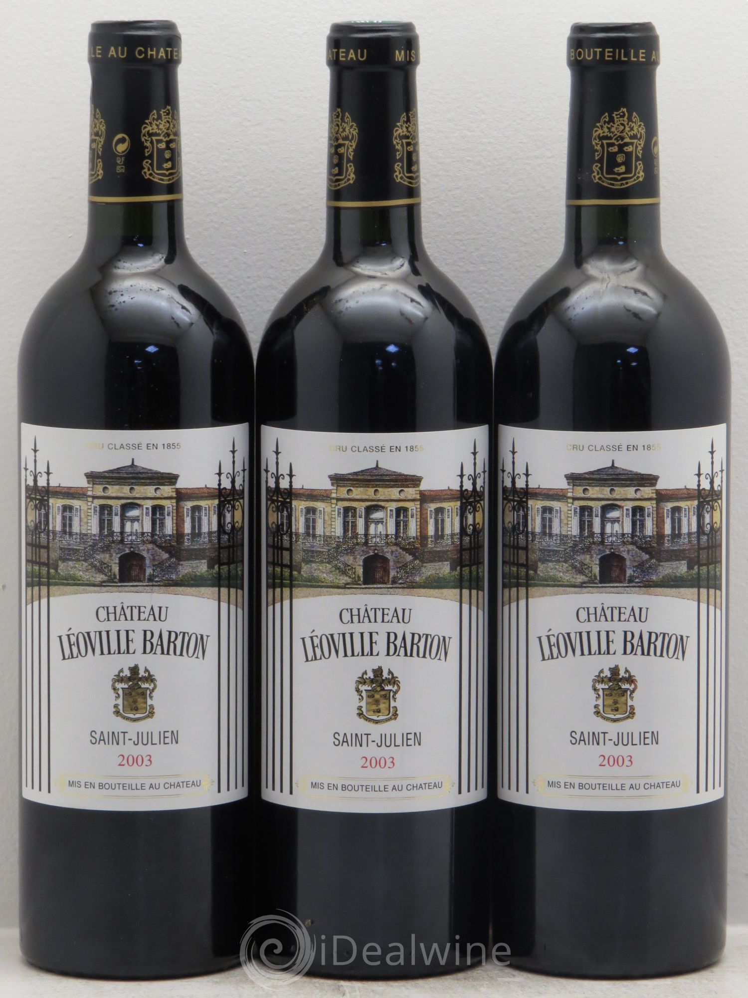 Château Léoville Barton 2ème Grand Cru Classé 2003 - Lot de 12 bouteilles - 3
