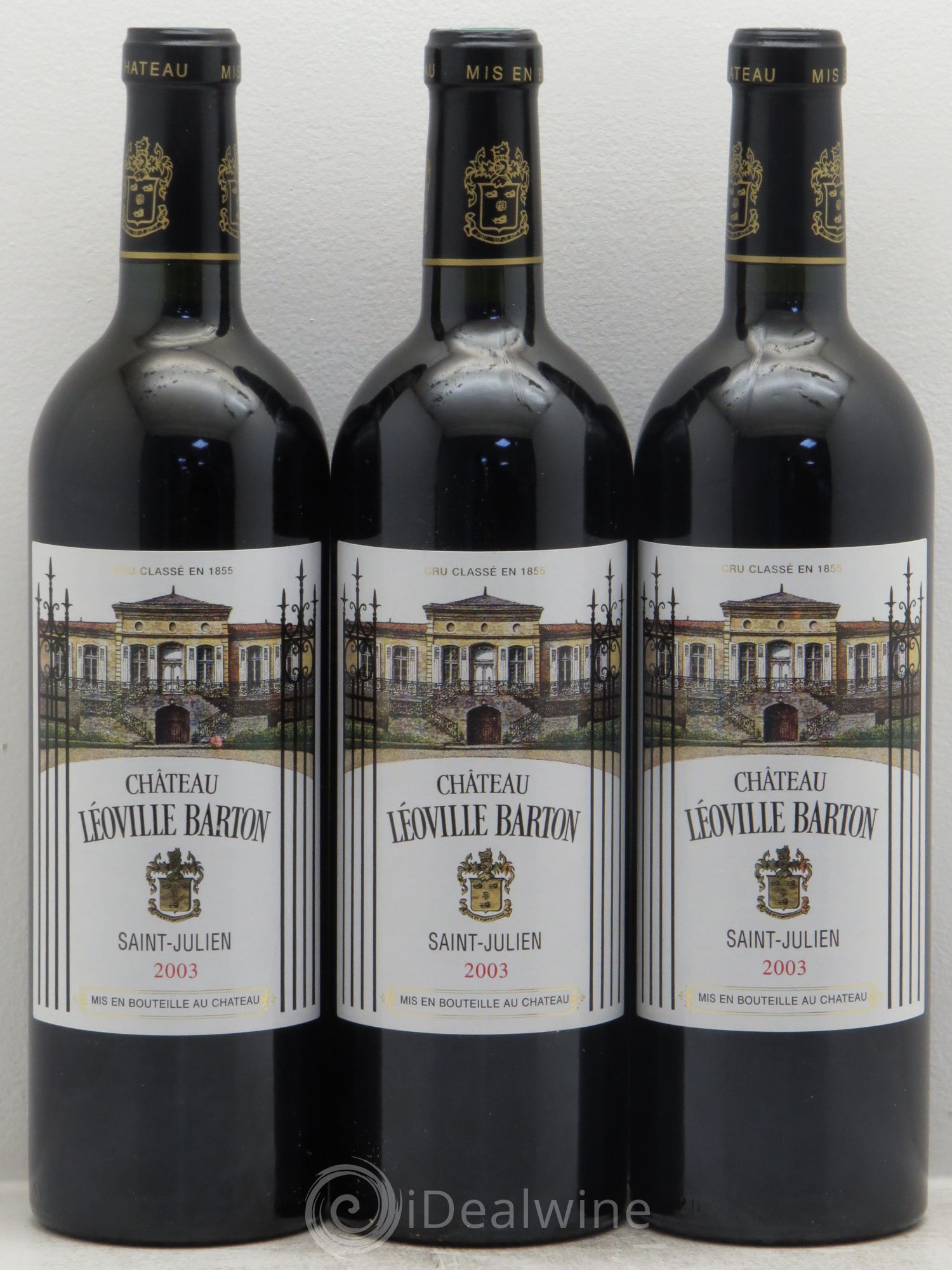 Château Léoville Barton 2ème Grand Cru Classé 2003 - Lot de 12 bouteilles - 4