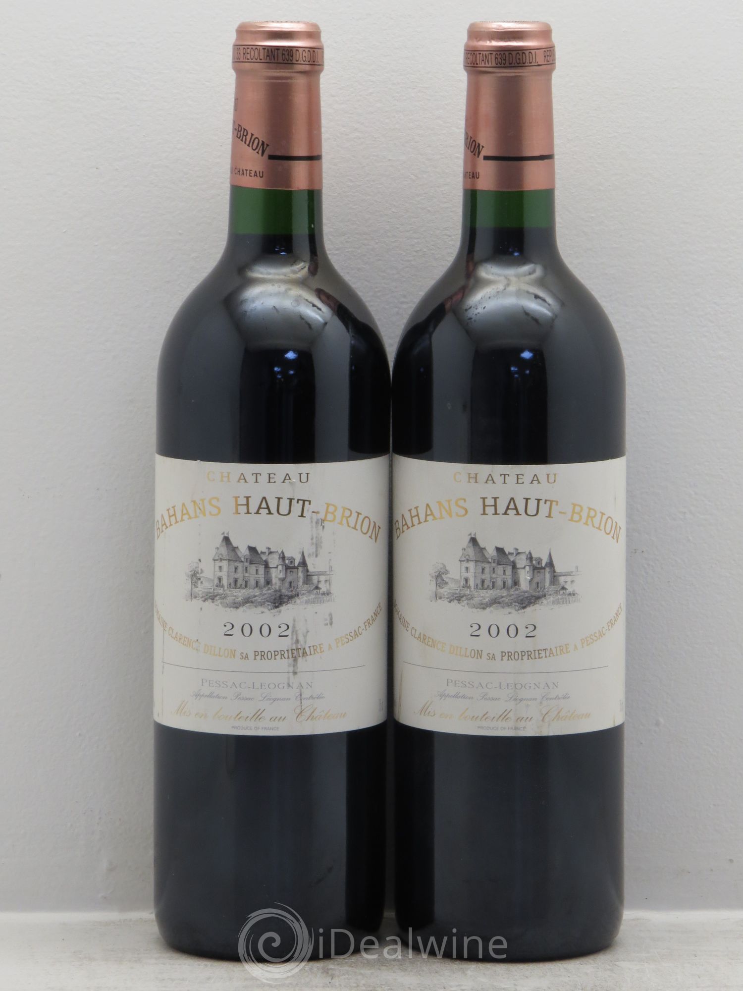 Clarence (Bahans) de Haut-Brion Second Vin 2002 - Lot de 2 bouteilles - 0