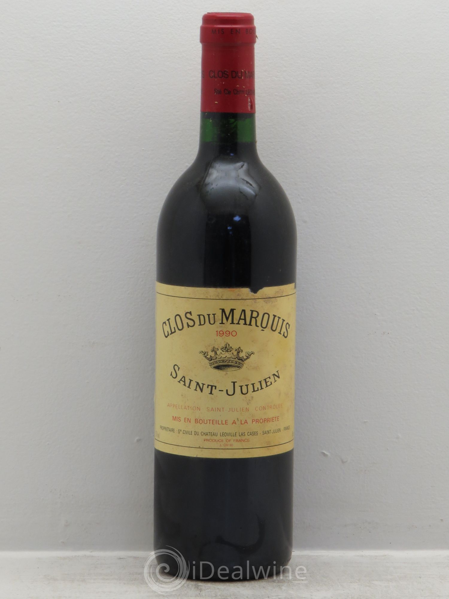 Clos du Marquis 1990 - Lot de 1 bouteille - 0