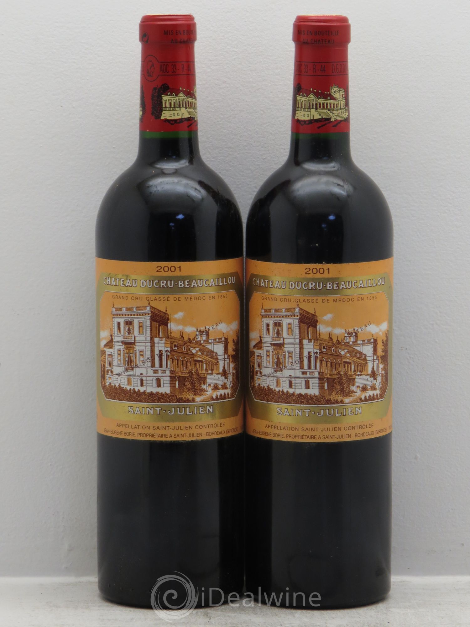 Château Ducru Beaucaillou 2ème Grand Cru Classé 2001 - Lot de 2 bouteilles - 0