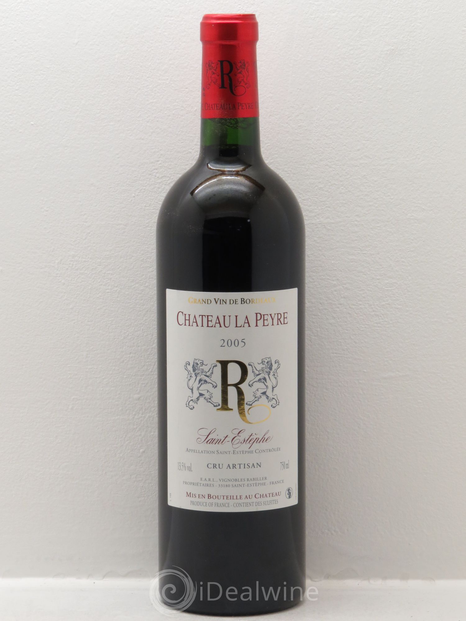 Bordeaux Château La Peyre 2005 - Lotto di 1 bottiglia - 0
