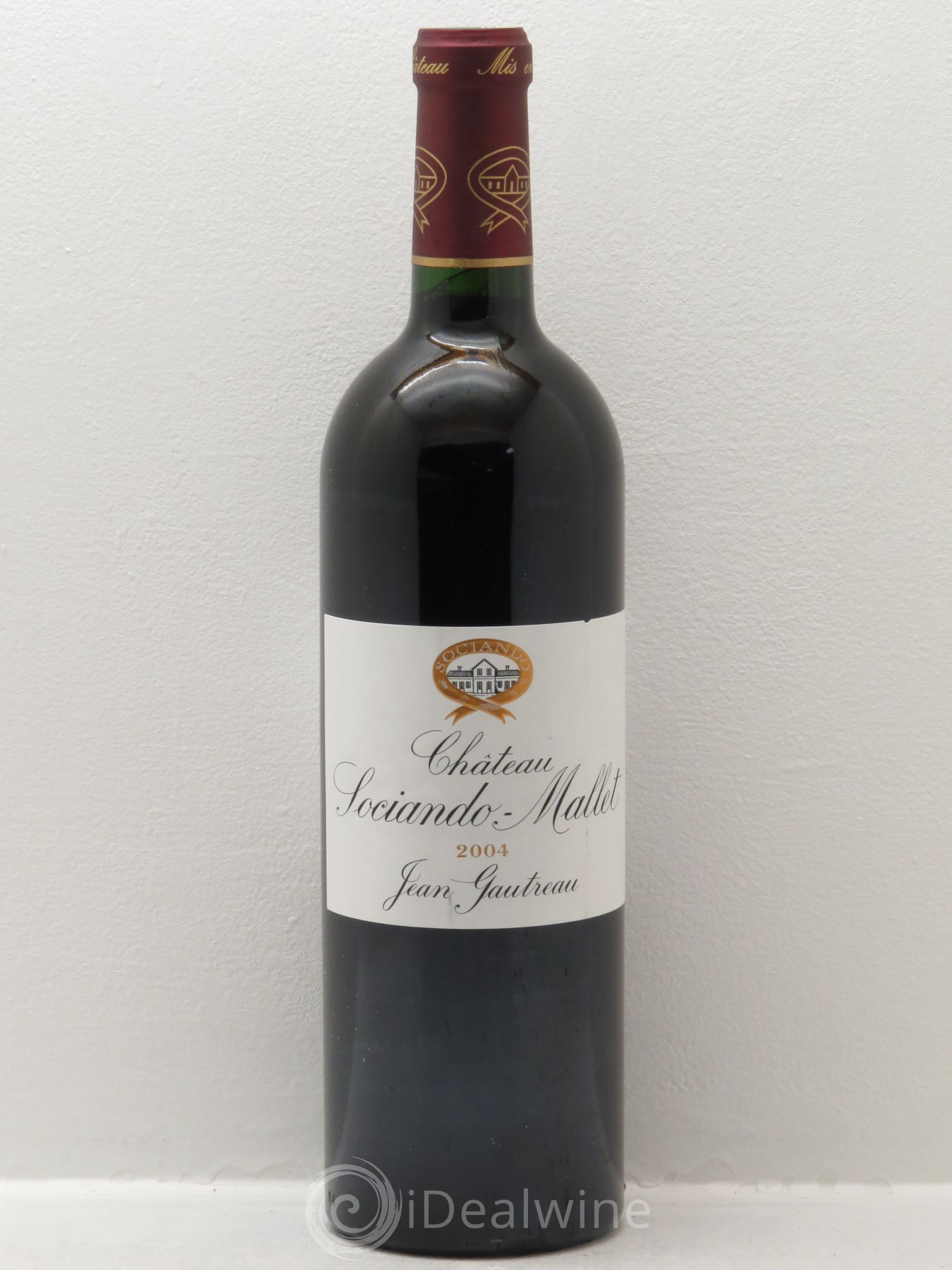Château Sociando Mallet 2004 - Lot de 6 bouteilles - 0