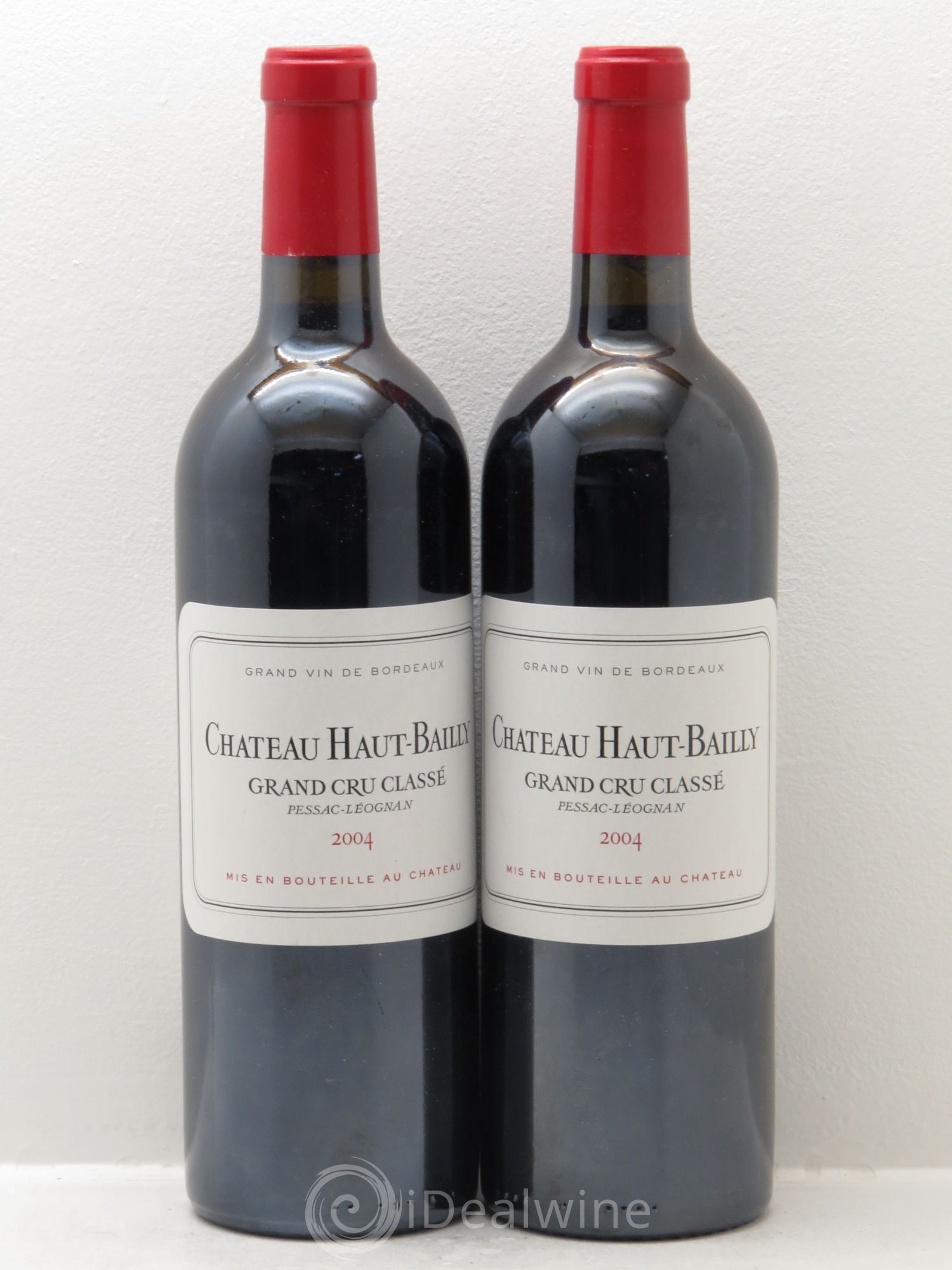 Château Haut-Bailly Cru Classé de Graves 2004 - Lot de 2 bouteilles - 0