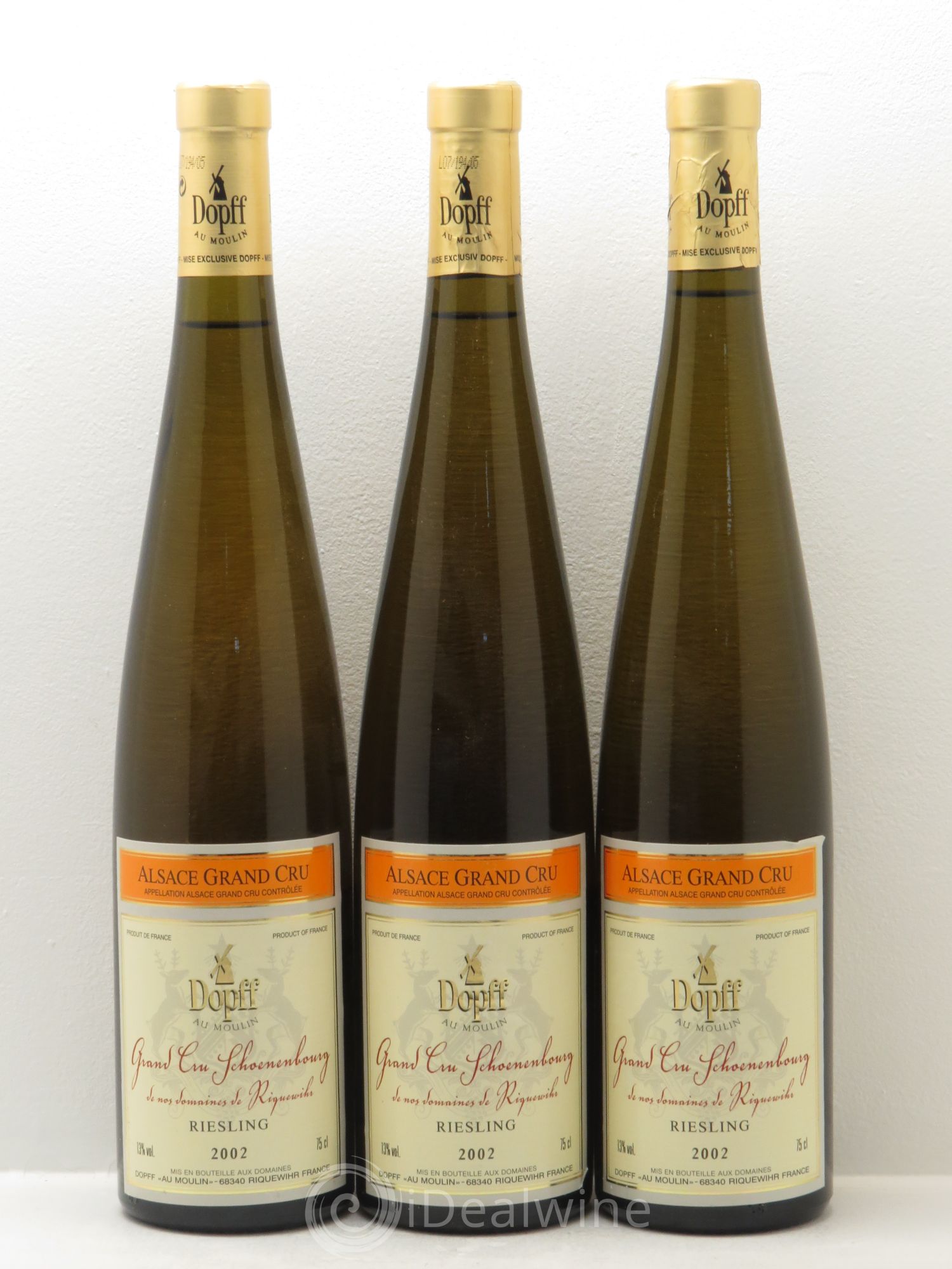 Riesling Grand Cru 2002 - Posten von 3 Flaschen - 0