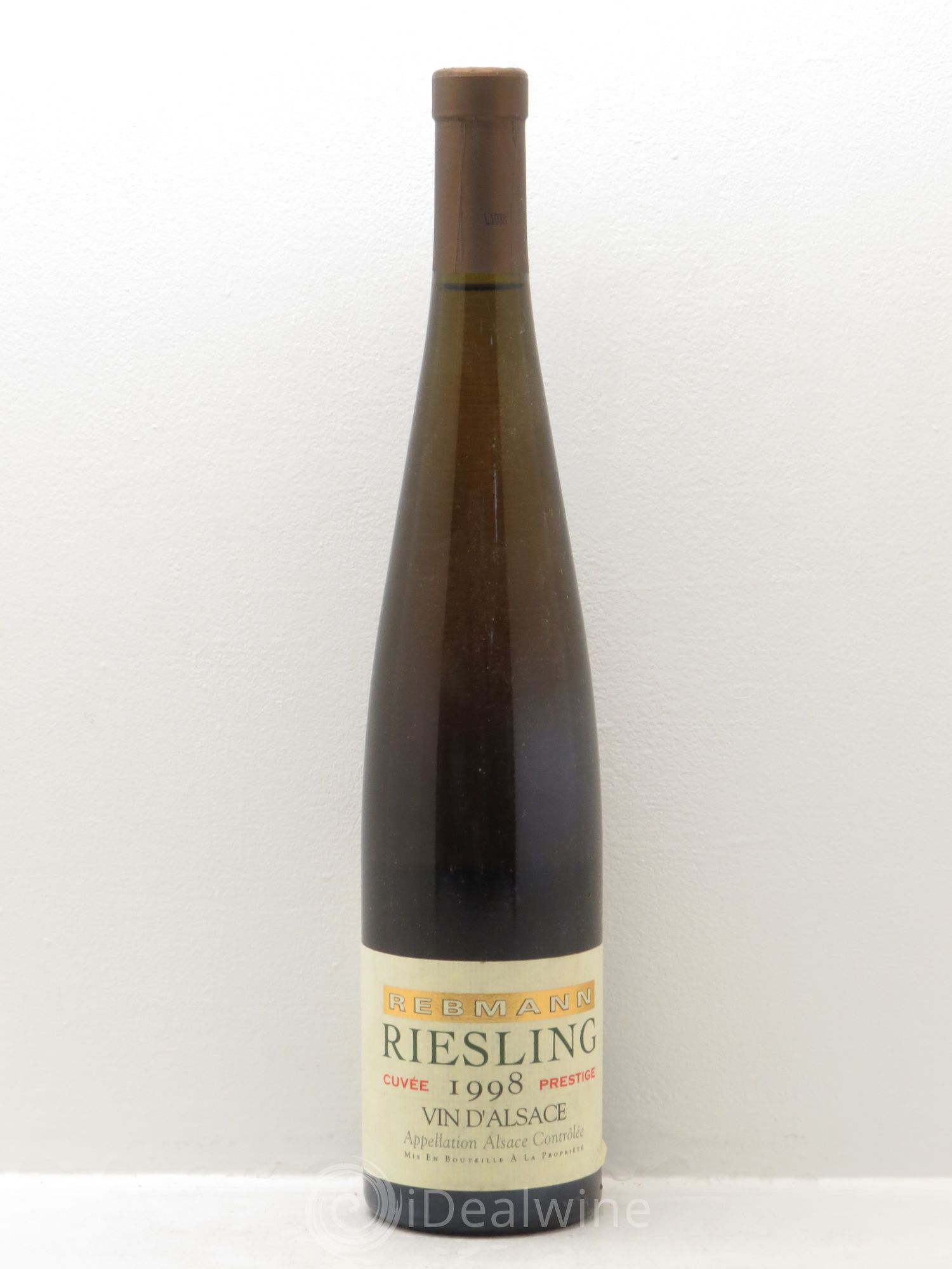 Riesling Cuvée Prestige Domaine Rebmann 1998 - Lotto di 1 bottiglia - 0