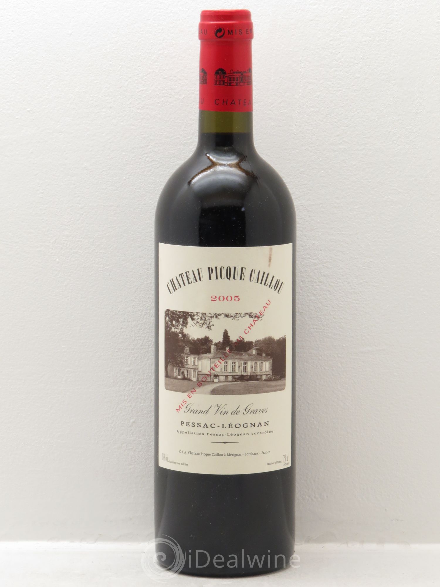 Château Picque Caillou 2005 - Lot de 6 bouteilles - 0